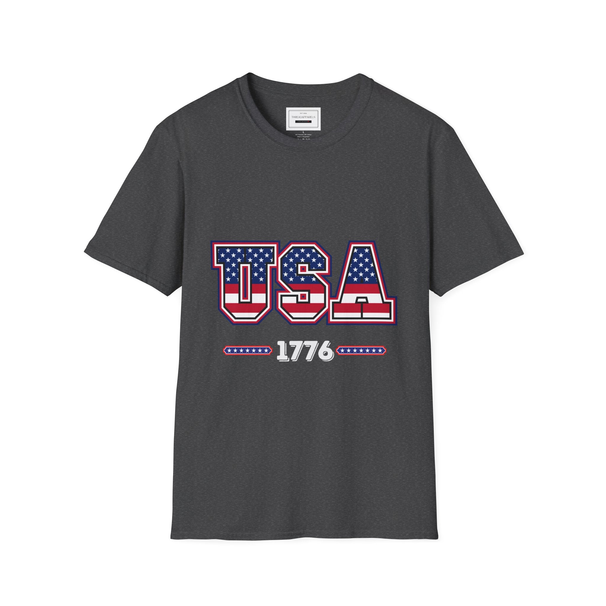 USA 1776 T-Shirt — Patriotic American Flag Tee for 4th of July