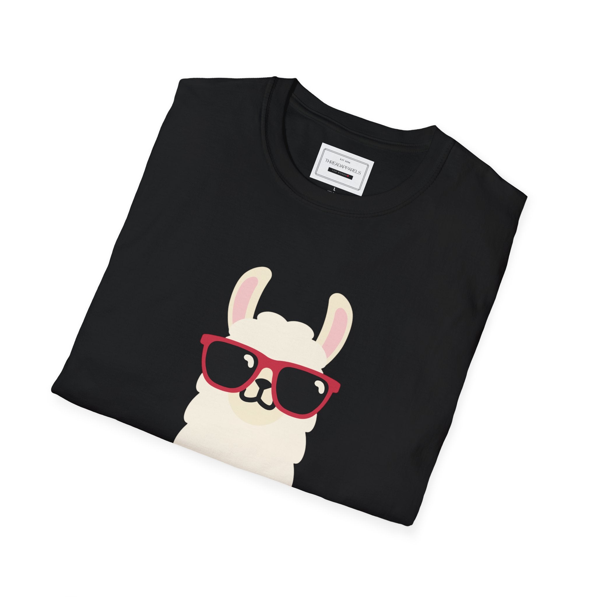 Charizzma Llama T-Shirt — Cute Sunglasses Graphic Tee