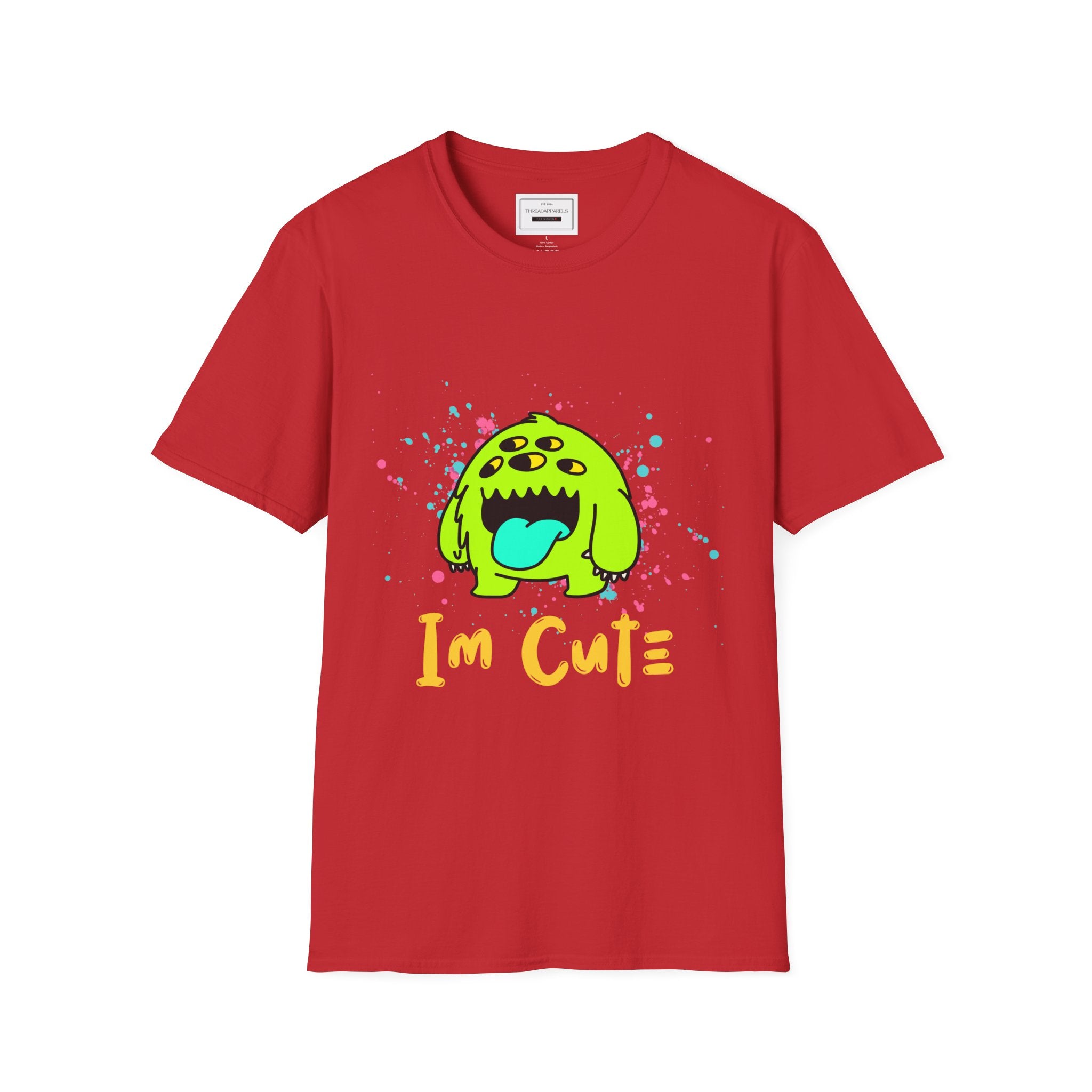 Cute Monster "I'm Cute" T‑Shirt