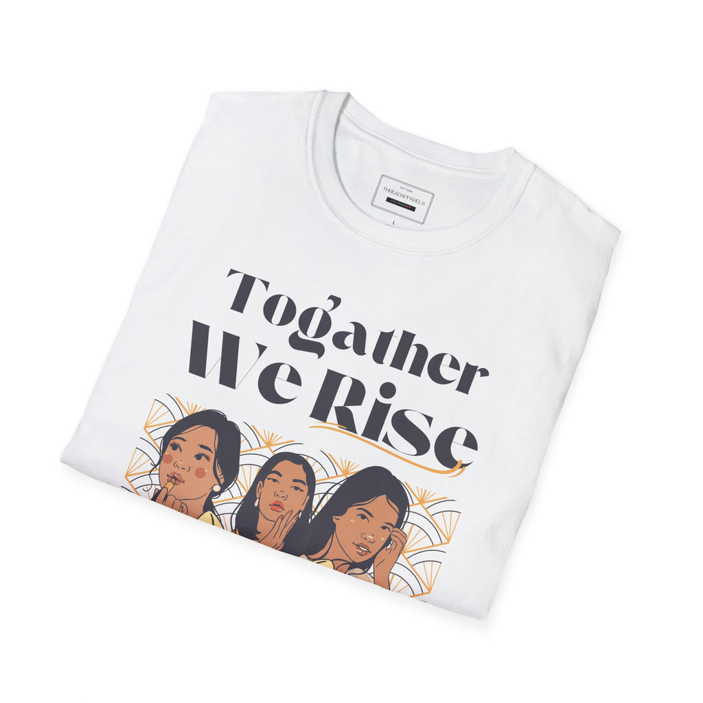 Together We Rise T-Shirt — Empowerment Graphic Tee for Women