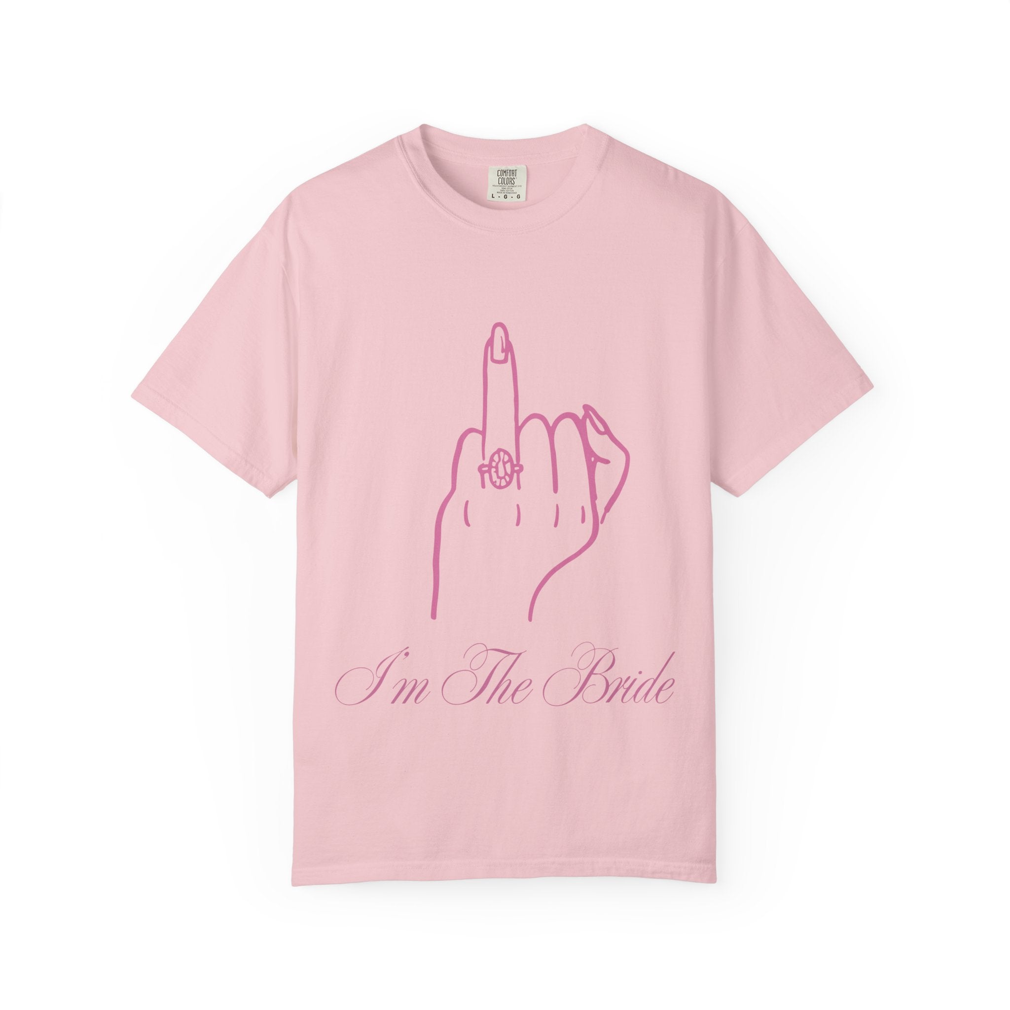 Bridal Middle Finger Tee — “I’m The Bride” Bachelorette Party T‑Shirt