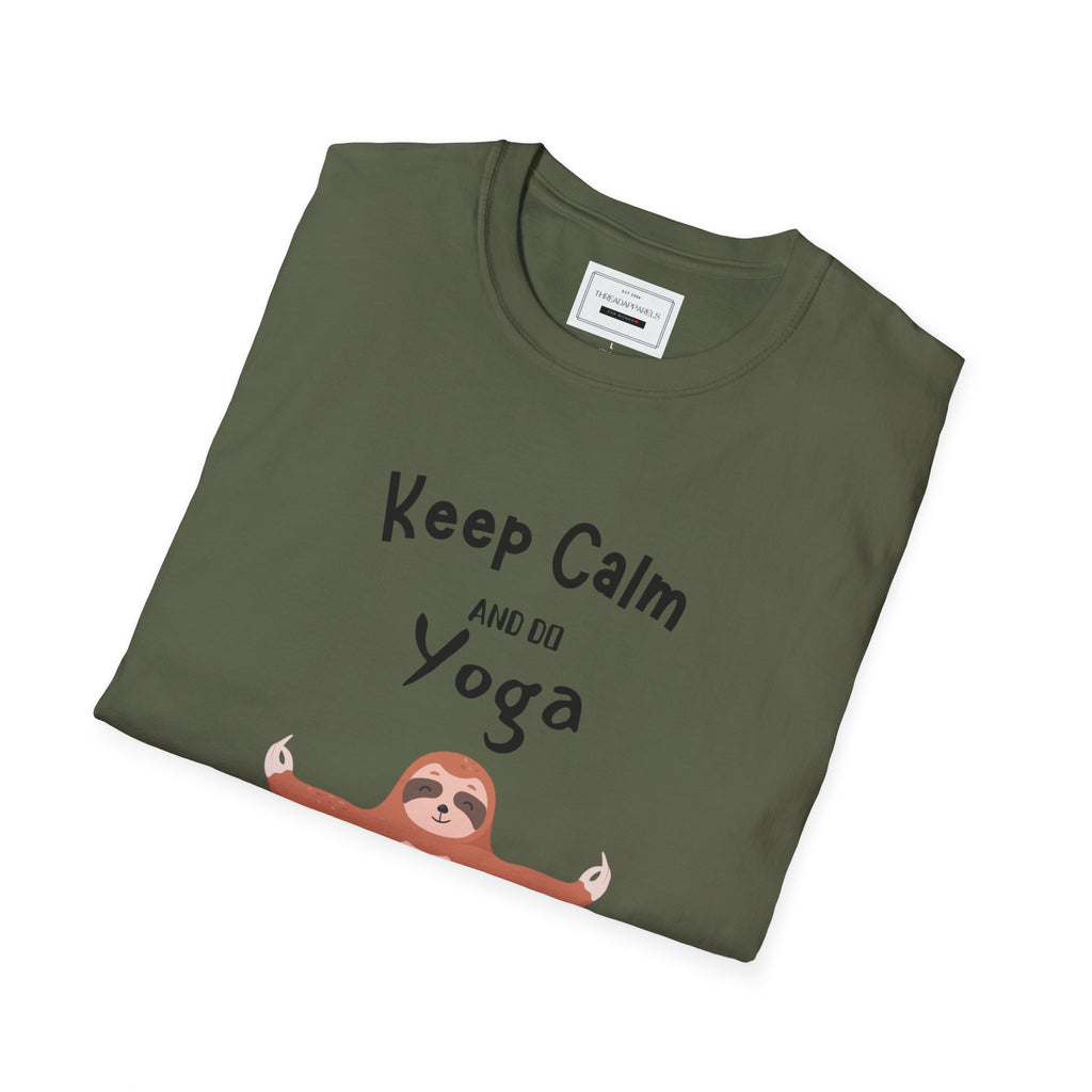 Keep Calm and Do Yoga Sloth T-Shirt