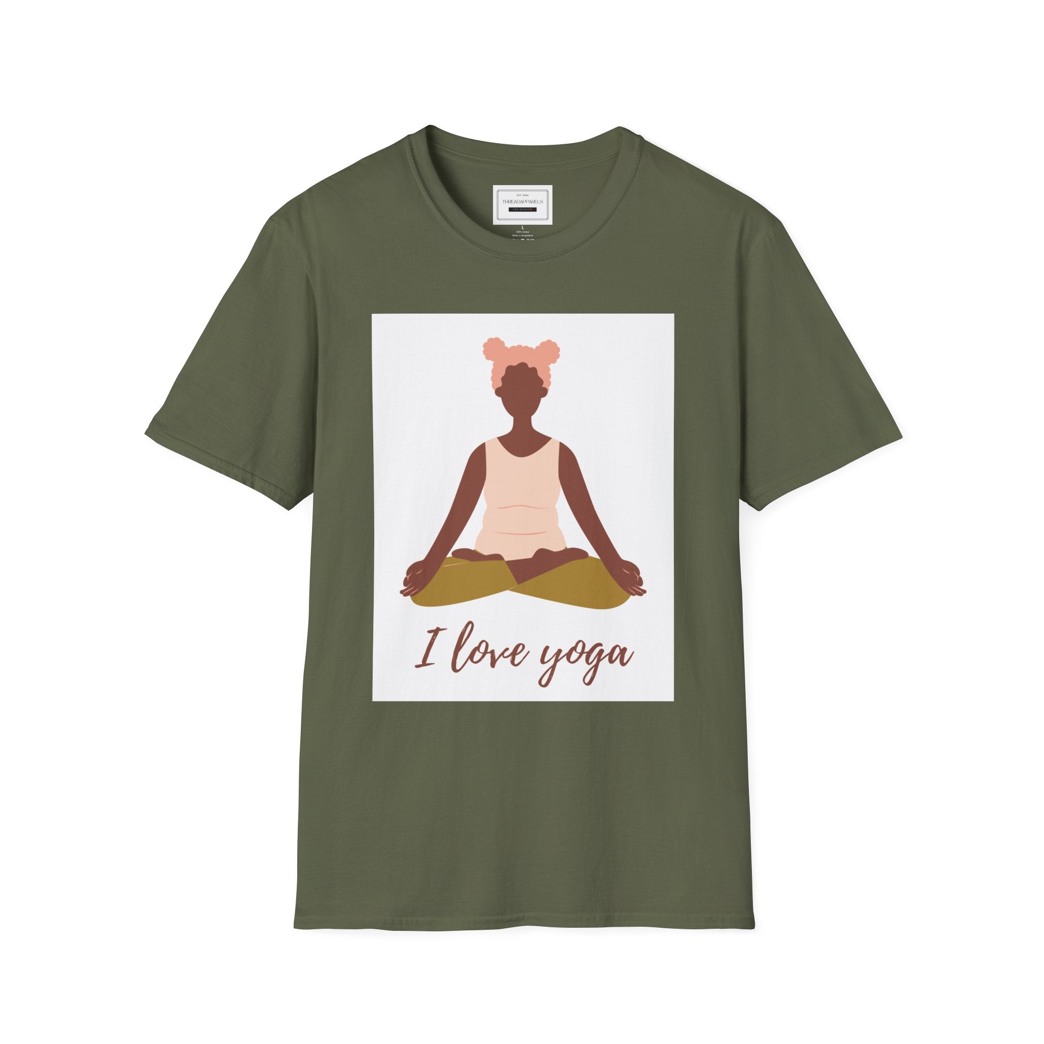 Yoga Tee — I Love Yoga Graphic T-Shirt
