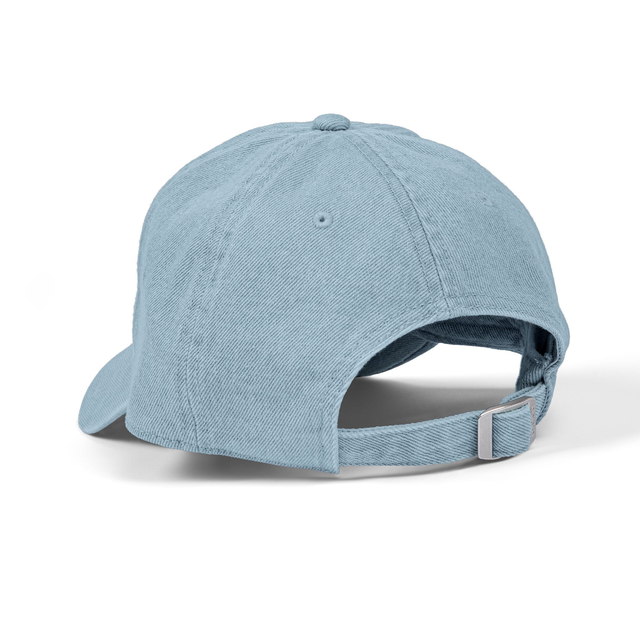 USA Embroidered Denim Hat — Light Wash Baseball Cap
