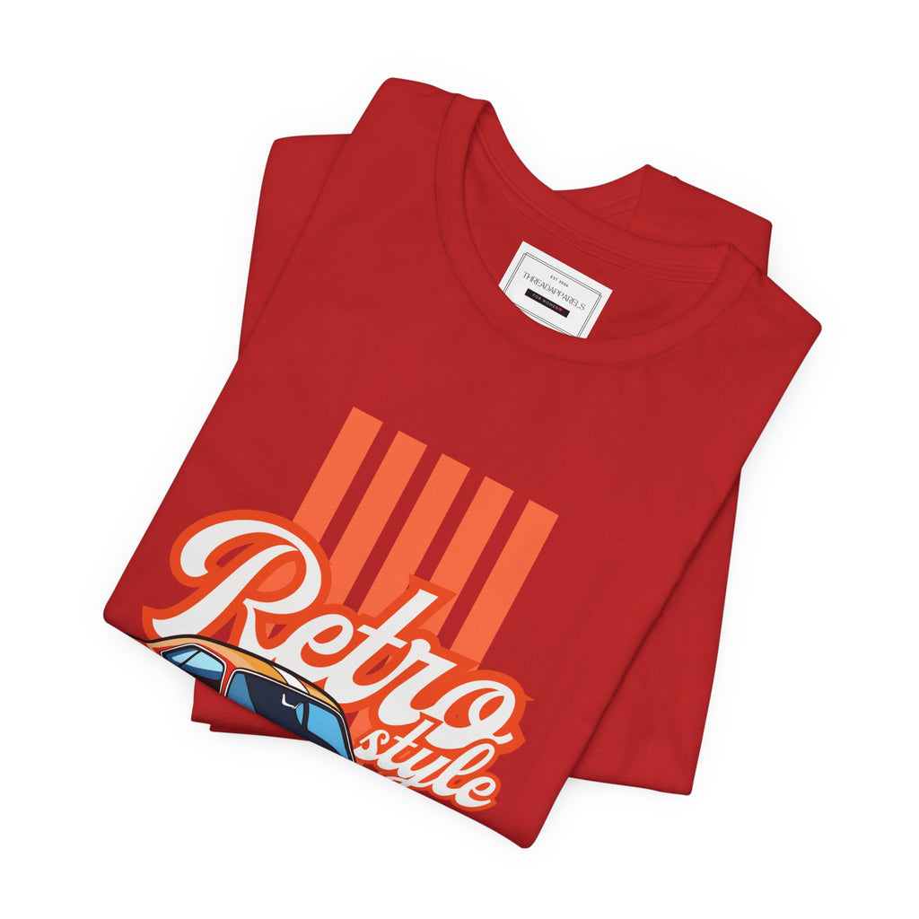 Retro Style Muscle Car Tee — Vintage Classic Car Graphic T-Shirt