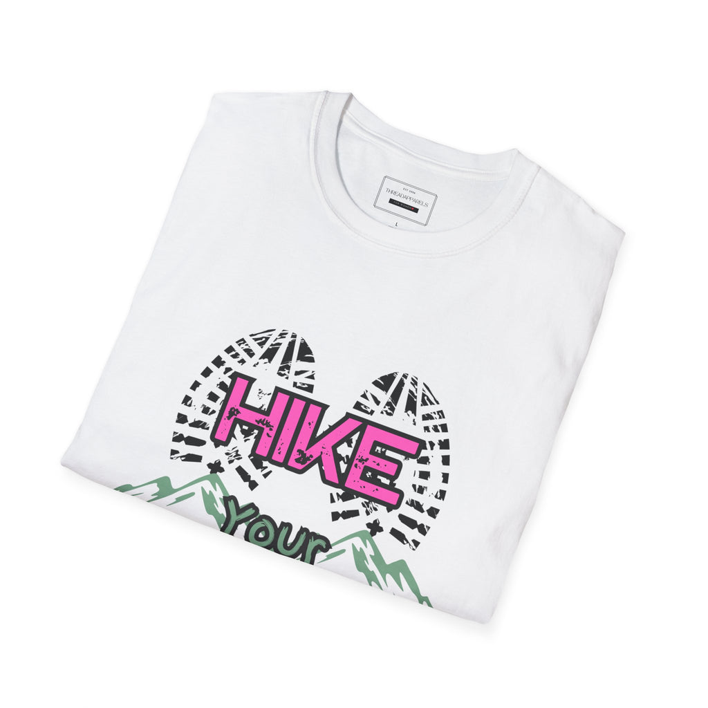 Hike Your Way Tee — Retro Mountain Hiking T‑Shirt