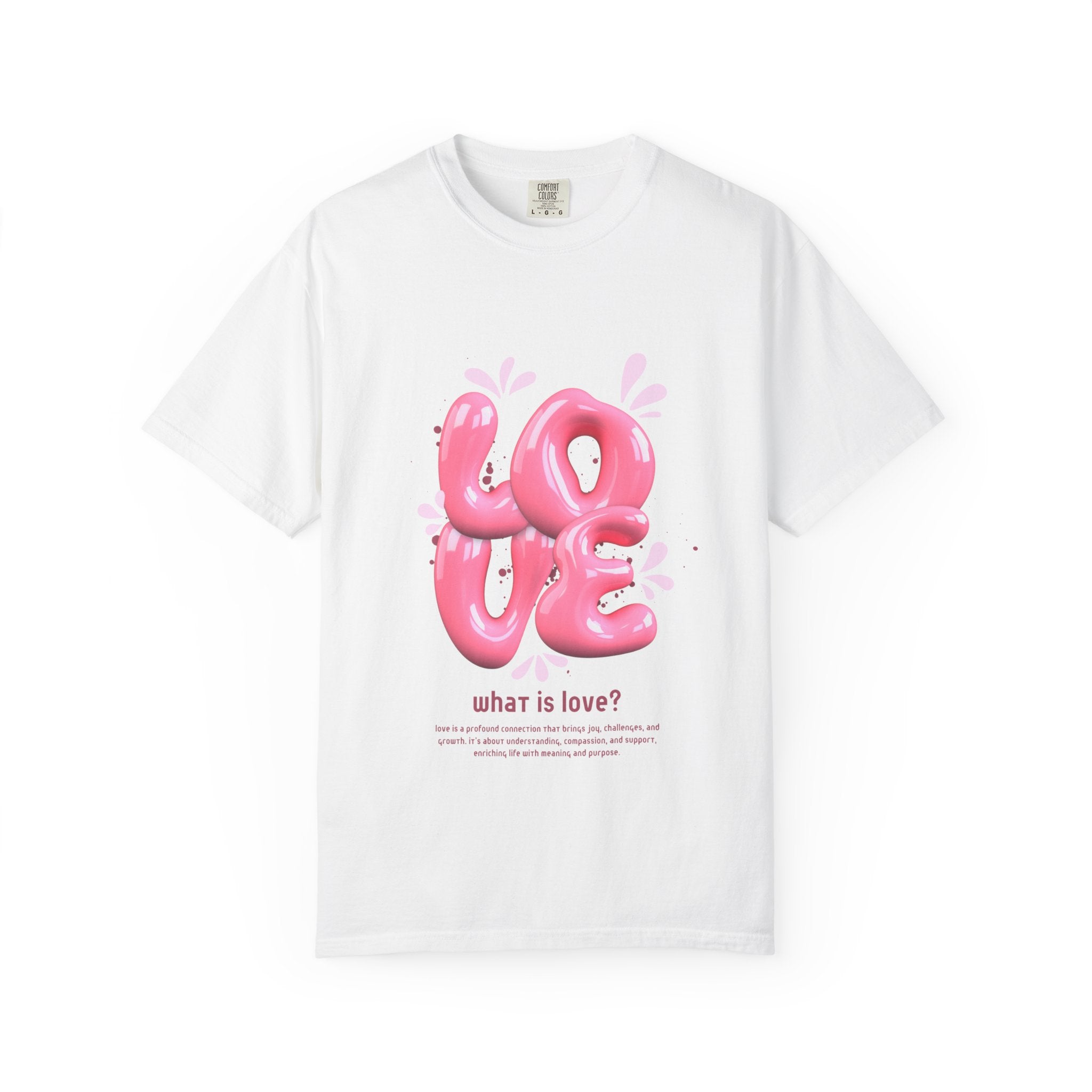 Love Balloon — “what is love?” - Graphic T-Shirt
