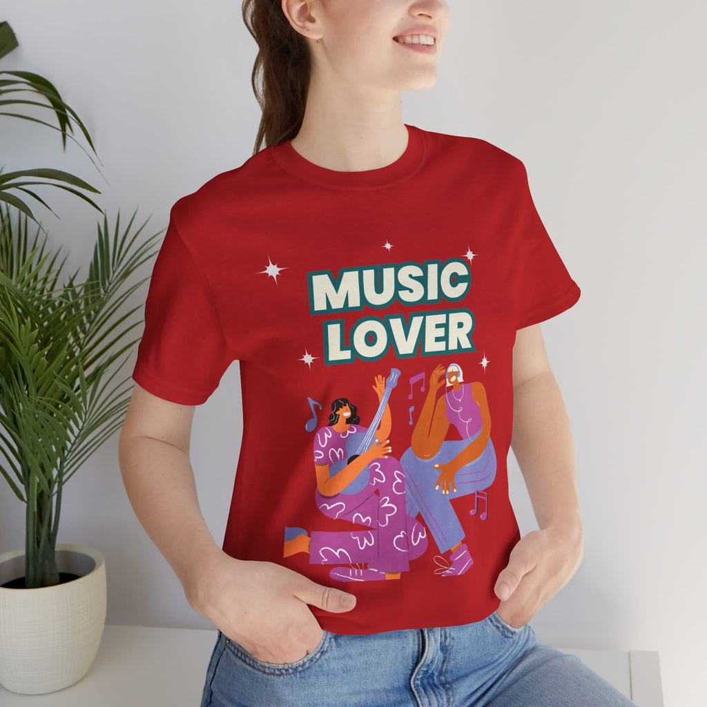 Music Lover T‑Shirt — Graphic Tee for Musicians & Concert Fans