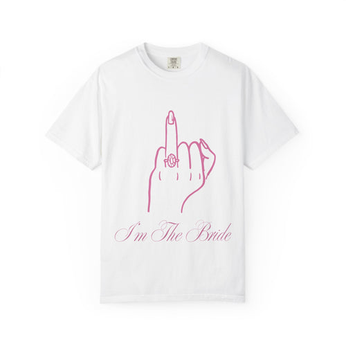 Bridal Middle Finger Tee — “I’m The Bride” Bachelorette Party T‑Shirt