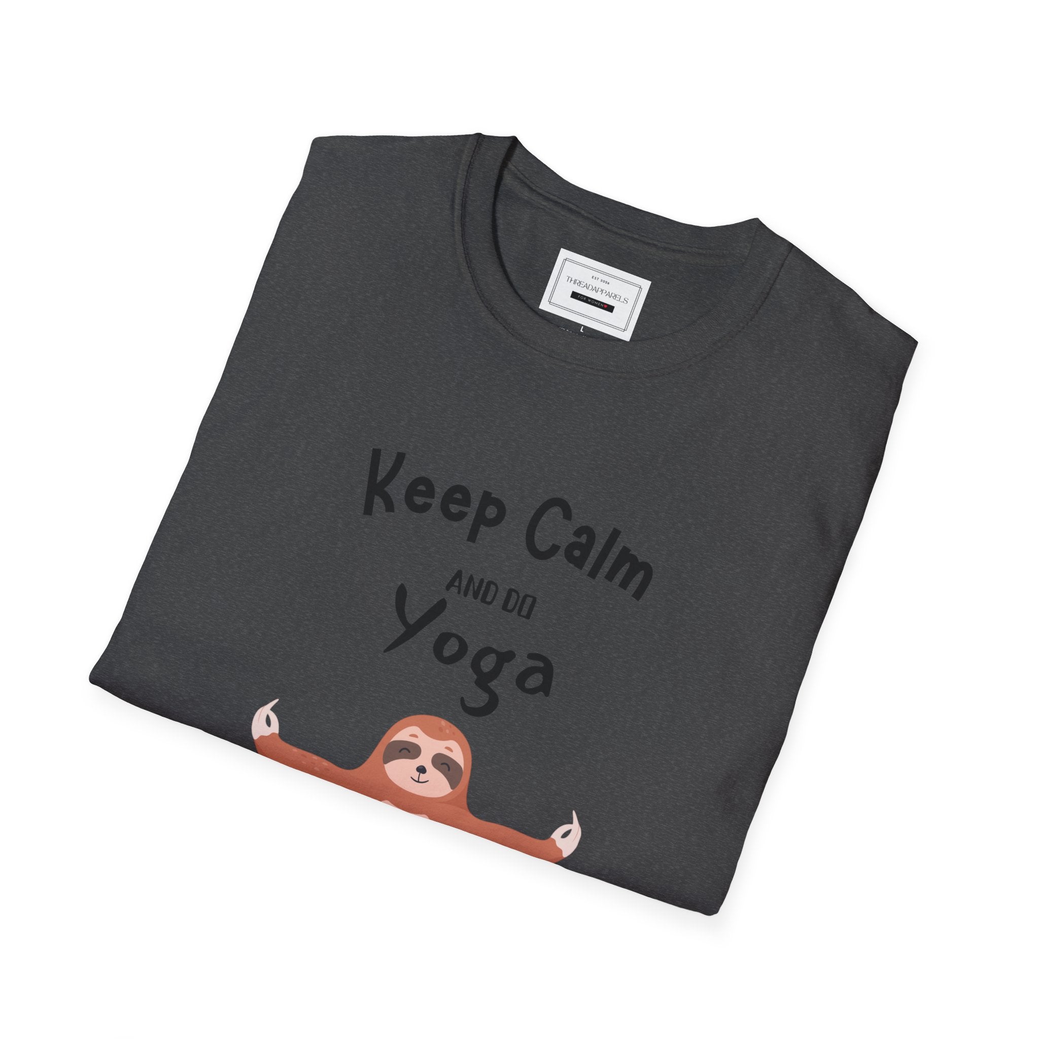Keep Calm and Do Yoga Sloth T-Shirt