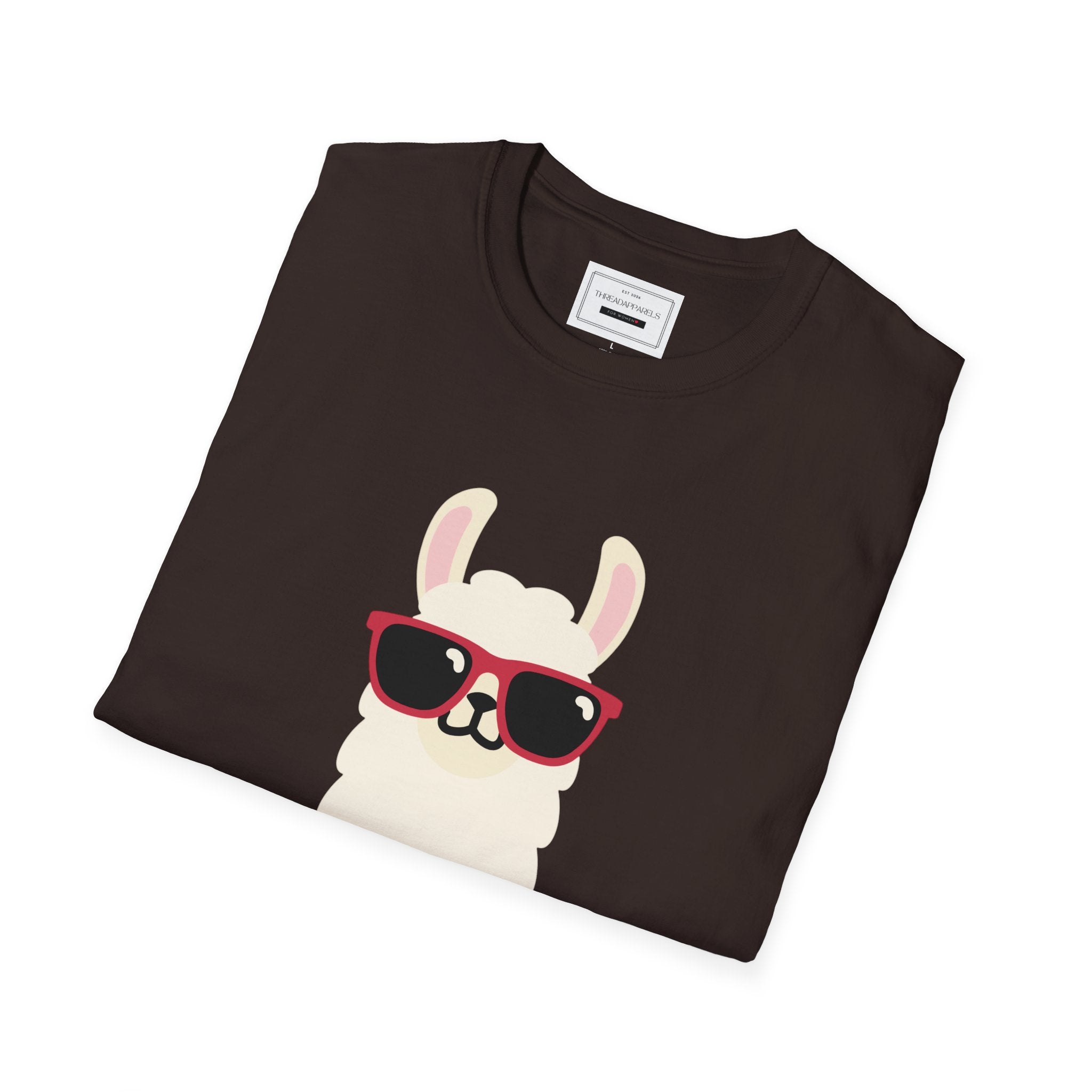 Charizzma Llama T-Shirt — Cute Sunglasses Graphic Tee