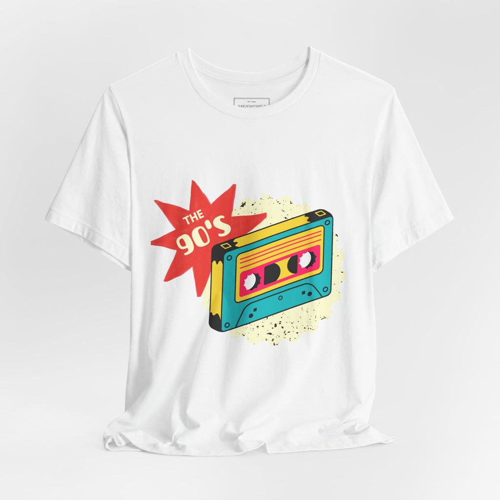 90s Cassette Tape Tee — Retro Vintage Mixtape T-Shirt