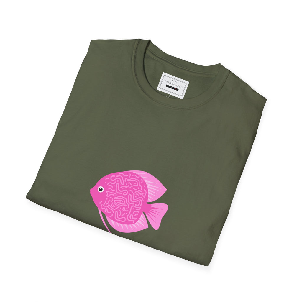 Catch Me If You Can Pink Fish T-Shirt