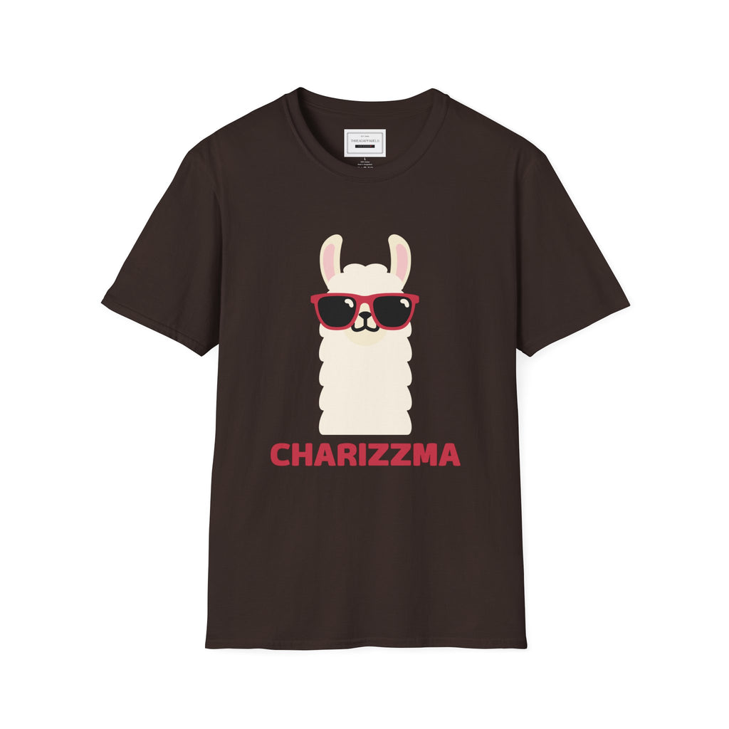 Charizzma Llama T-Shirt — Cute Sunglasses Graphic Tee