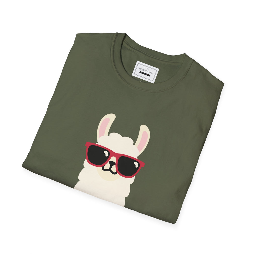 Charizzma Llama T-Shirt — Cute Sunglasses Graphic Tee