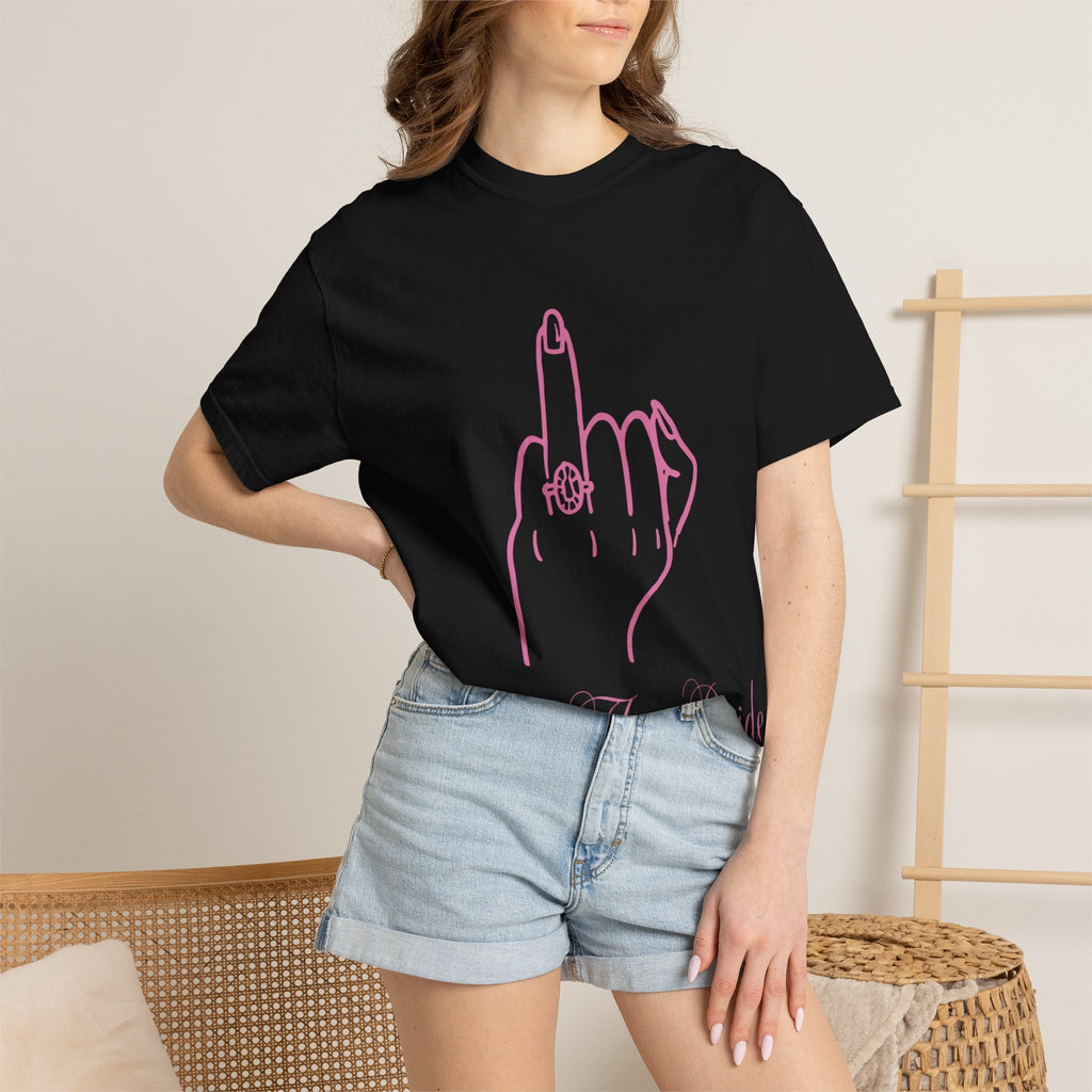 Bridal Middle Finger Tee — “I’m The Bride” Bachelorette Party T‑Shirt