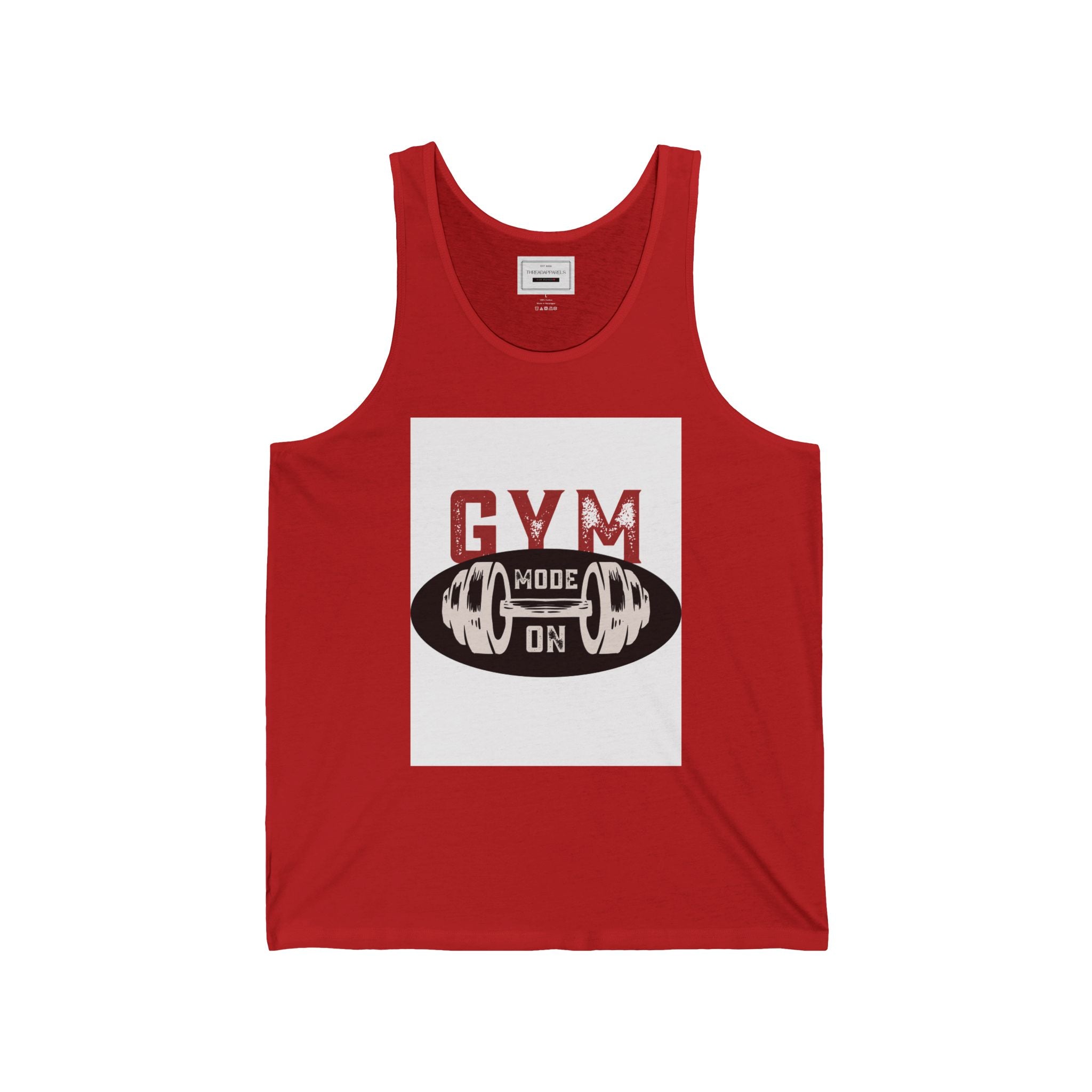 Gym Mode On Tank Top — Workout Fitness Tank for Weightlifters