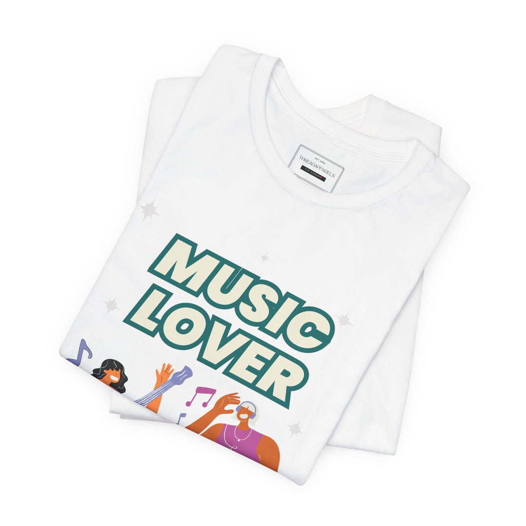 Music Lover T‑Shirt — Graphic Tee for Musicians & Concert Fans