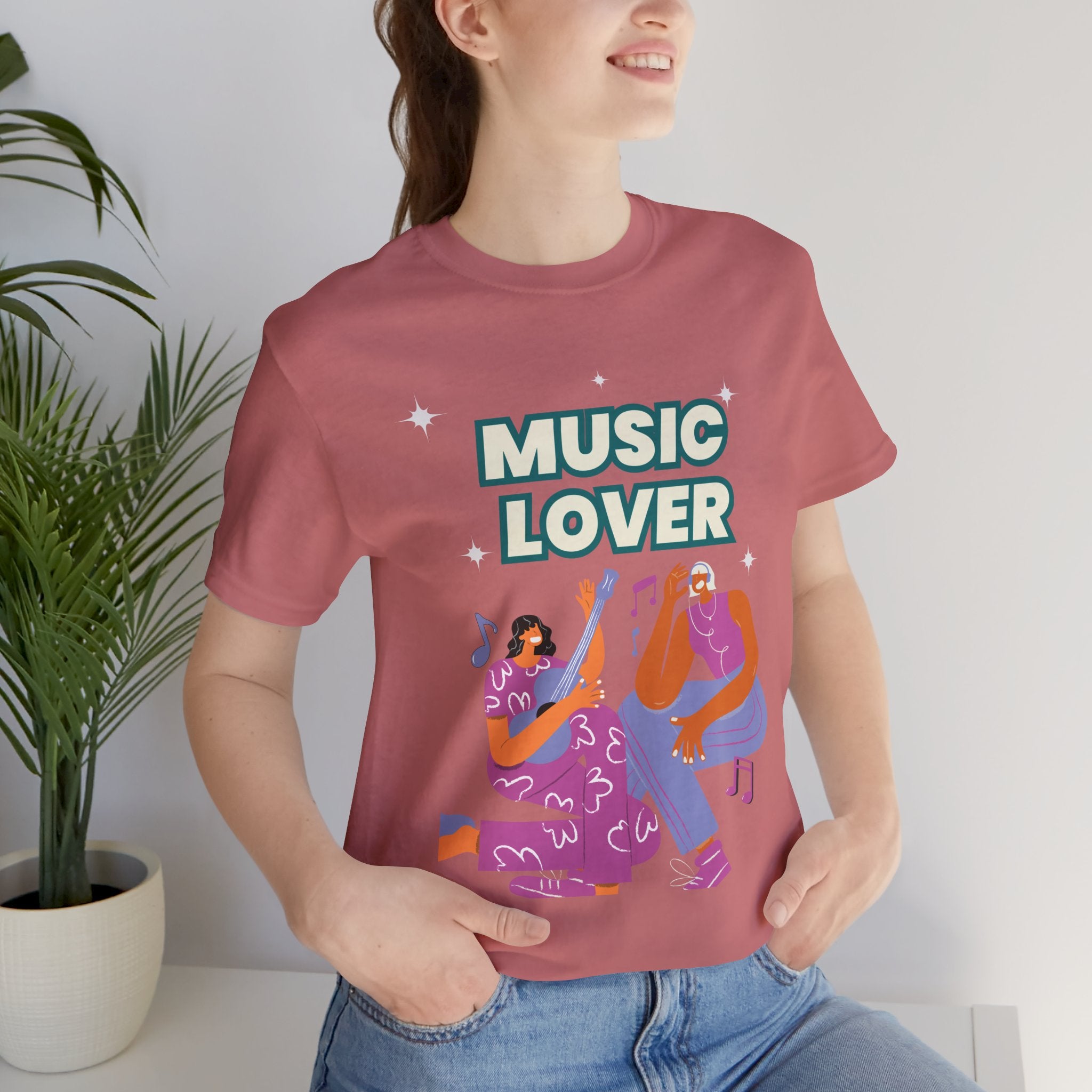 Music Lover T‑Shirt — Graphic Tee for Musicians & Concert Fans