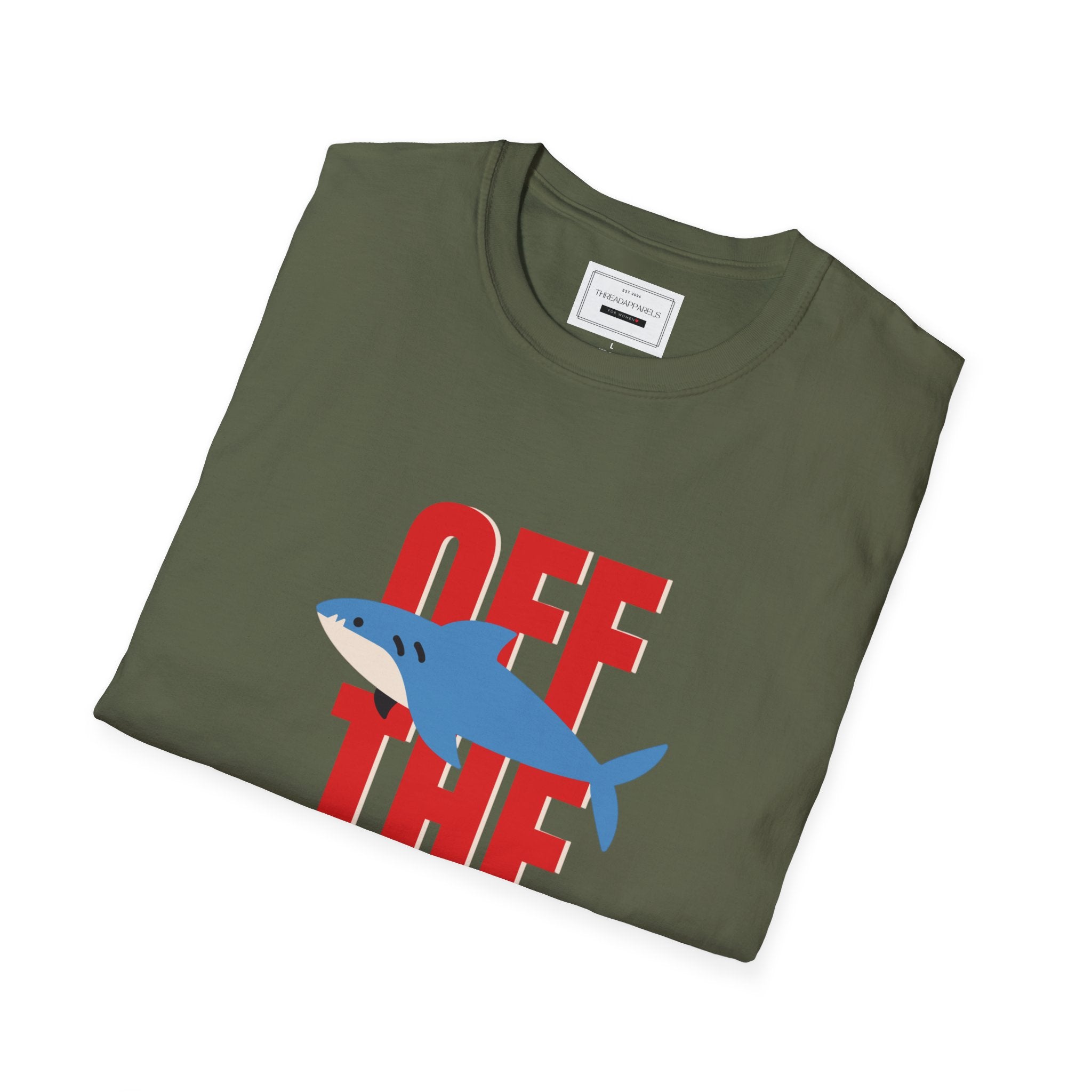 Off The Hook Shark T-Shirt — Funny Fishing Graphic Tee