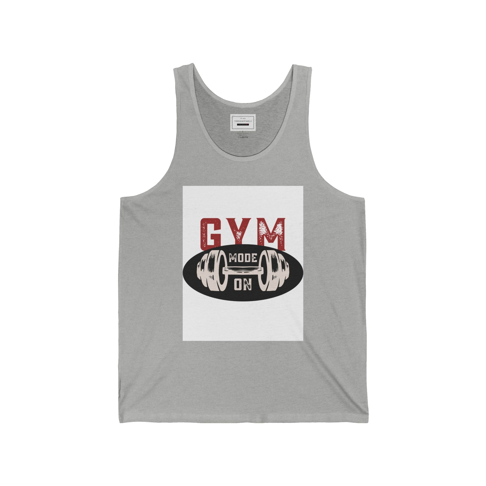 Gym Mode On Tank Top — Workout Fitness Tank for Weightlifters