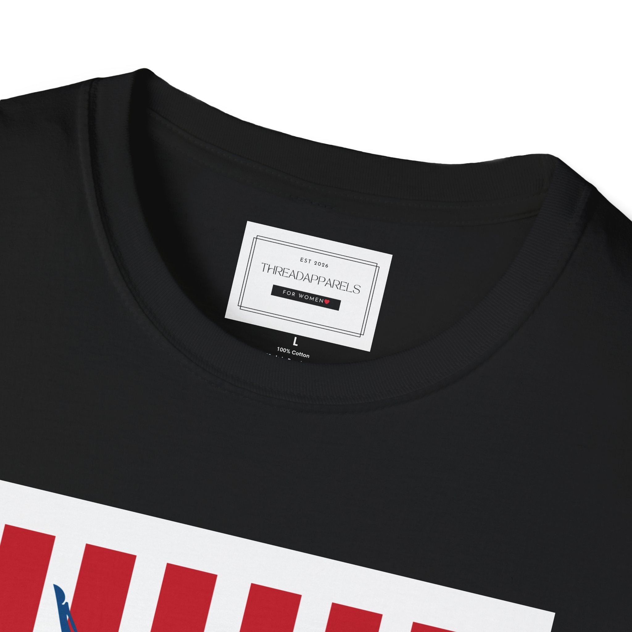 Liberty Statue Tee — Retro American Flag Stars Graphic T-Shirt