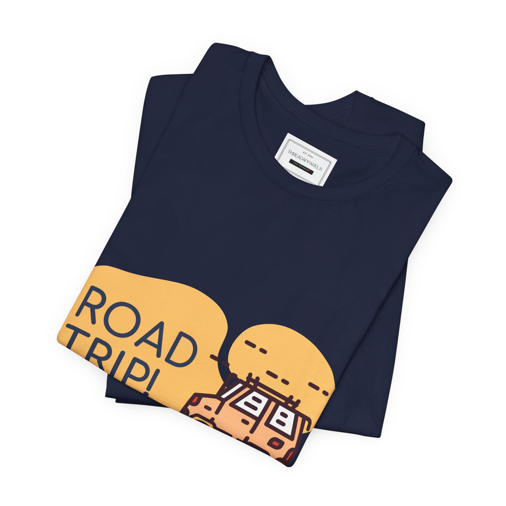 Road Trip T-Shirt — Vintage Camper Van Graphic Tee