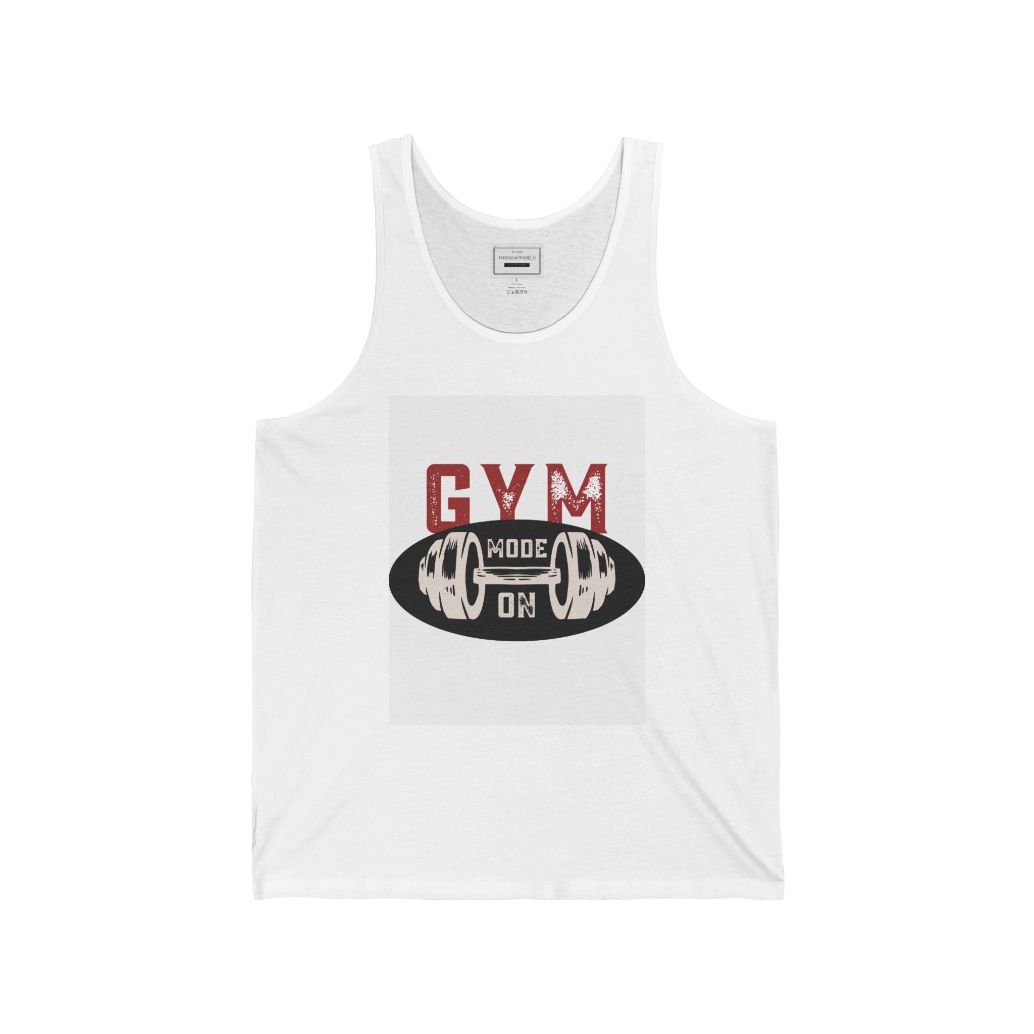 Gym Mode On Tank Top — Workout Fitness Tank for Weightlifters
