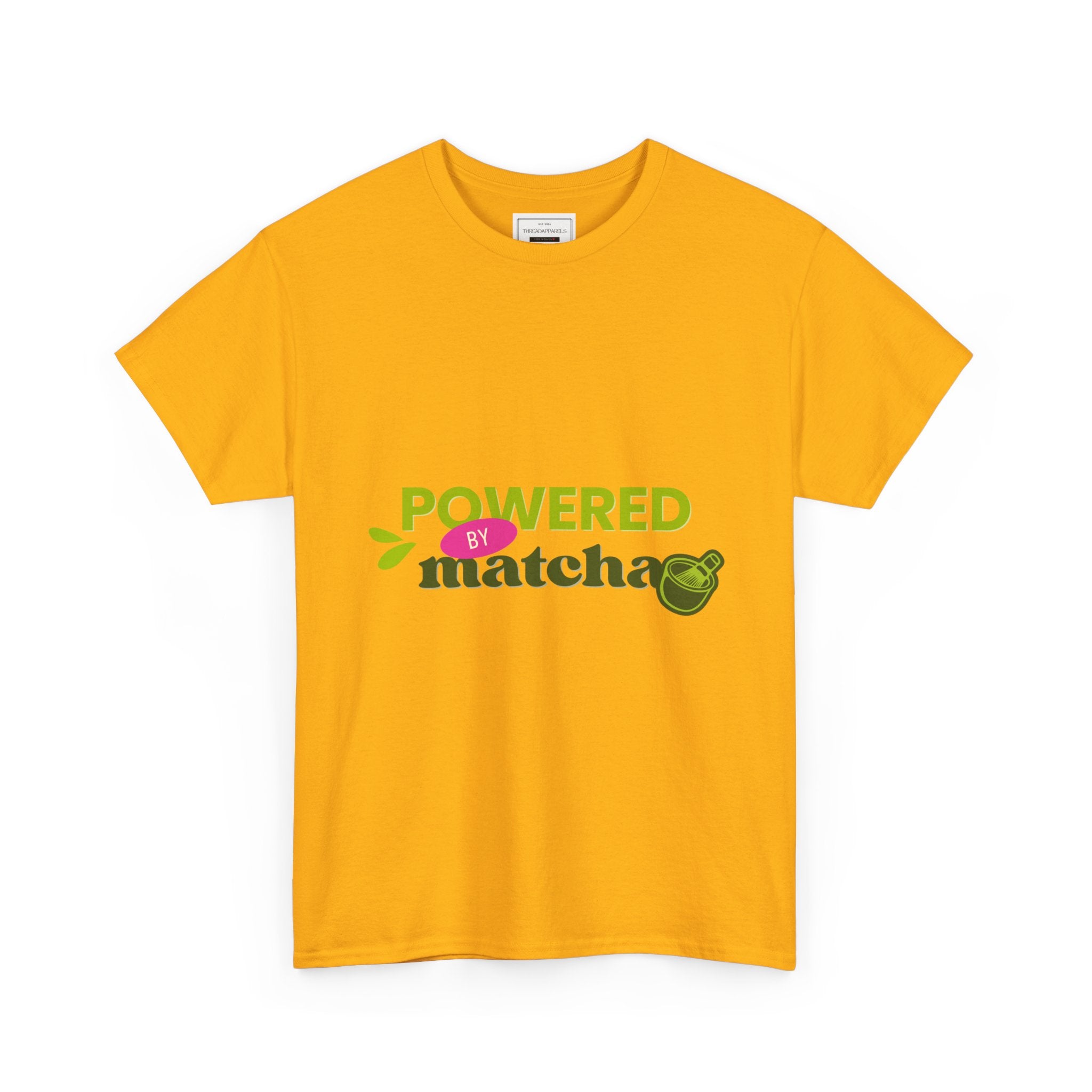 Powered by Matcha T-Shirt — Matcha Lover Tee