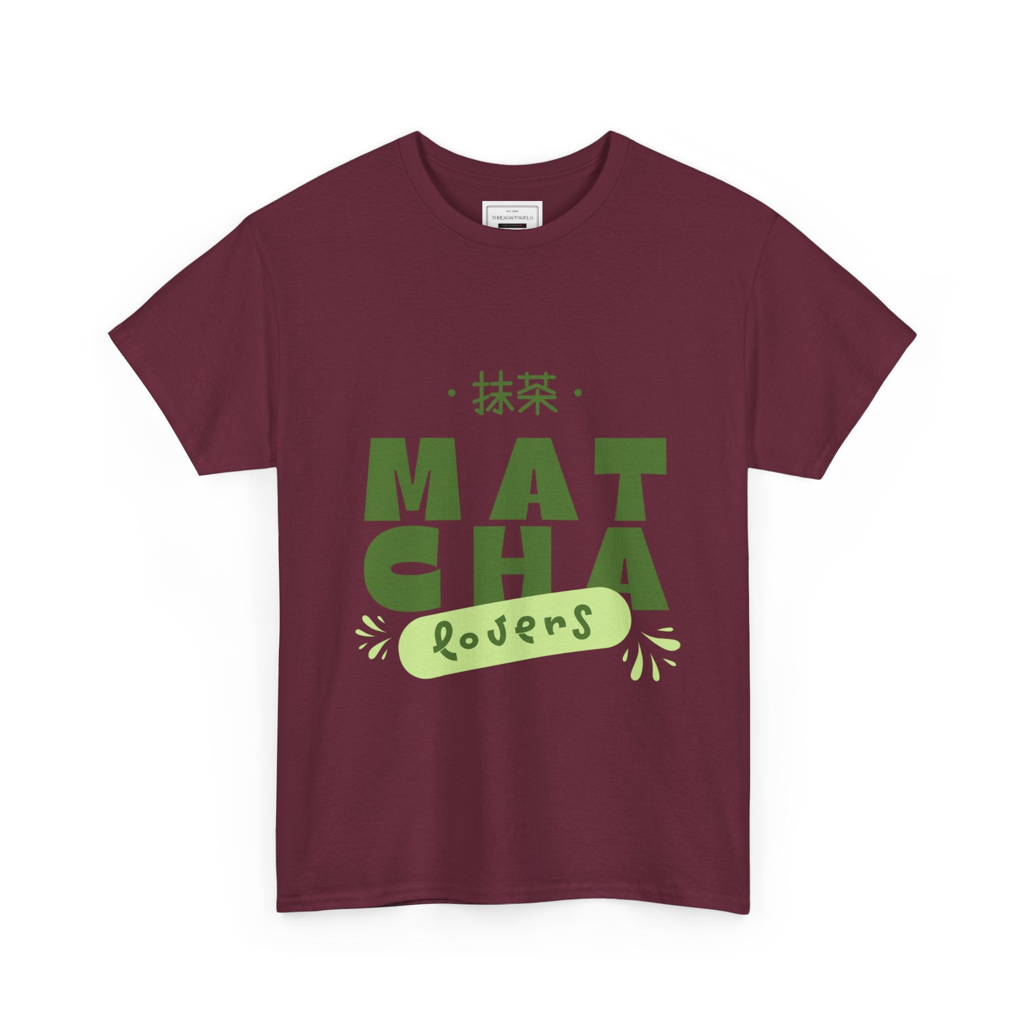 Matcha Lovers T-Shirt — Green Tea Aesthetic Tee (Matcha)