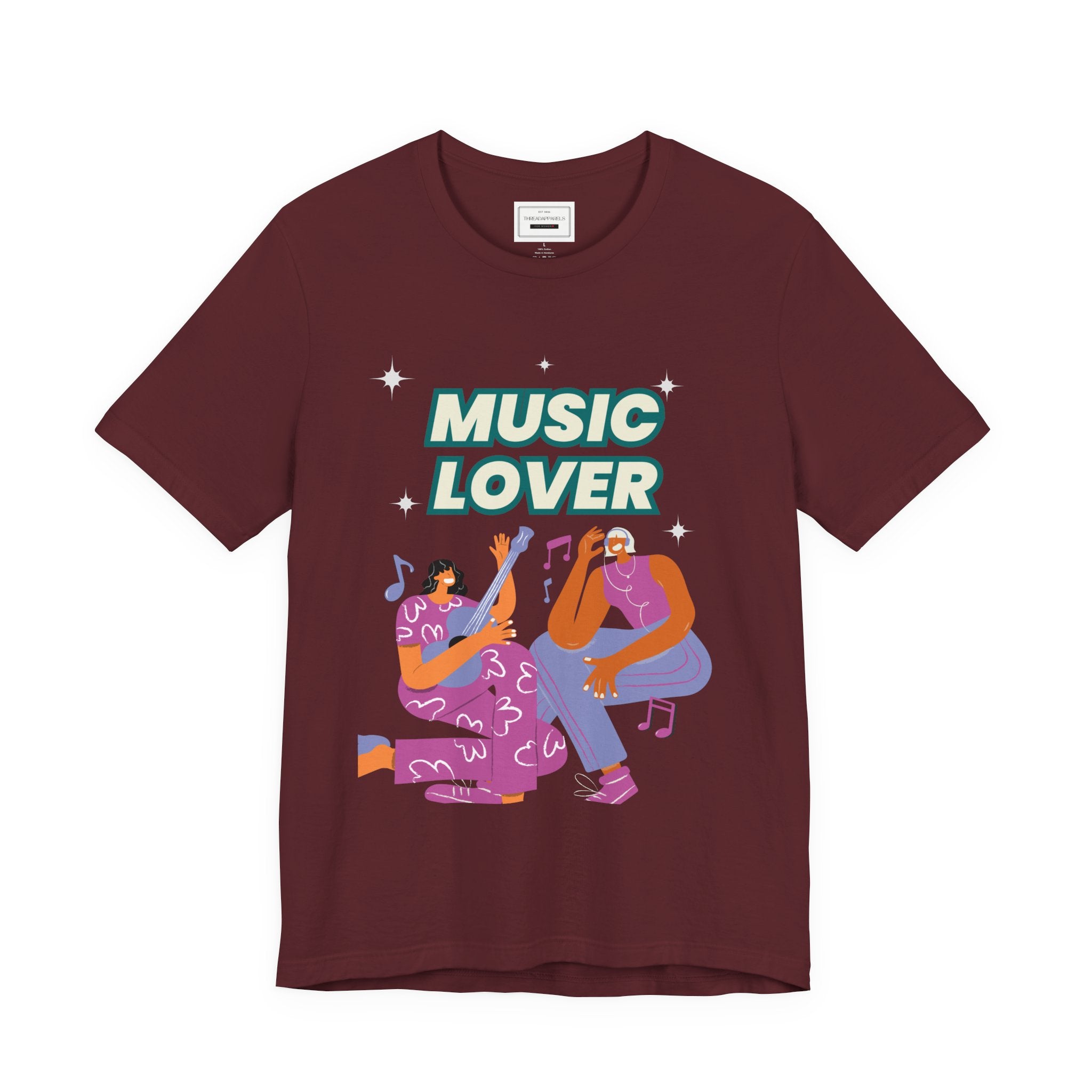 Music Lover T‑Shirt — Graphic Tee for Musicians & Concert Fans