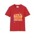 Girl Power Retro T-Shirt — 70s Style Feminist Graphic Tee