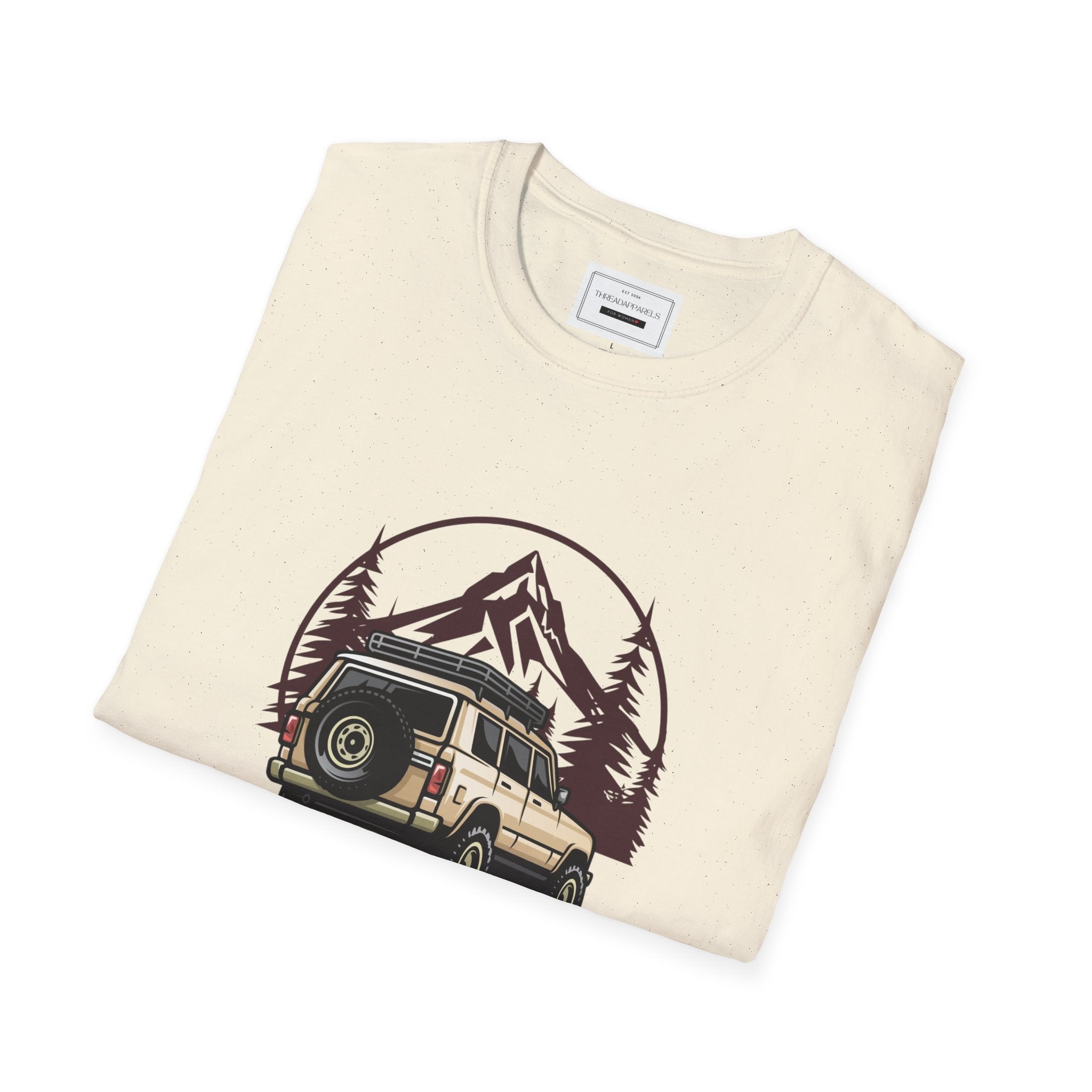 Camping Mode T-Shirt — Vintage Off-Road Camper Tee