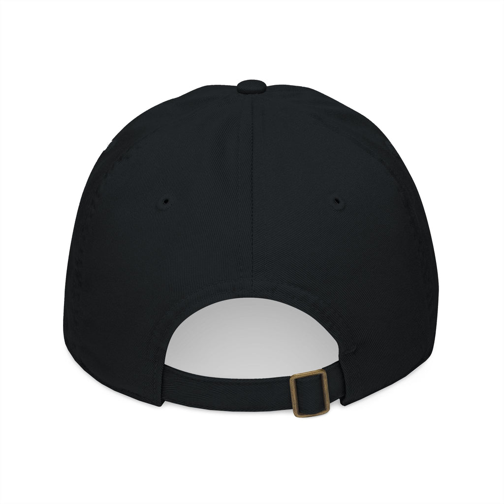 Embroidered Teddy Bear Baseball Cap — Organic Cotton Adjustable Hat