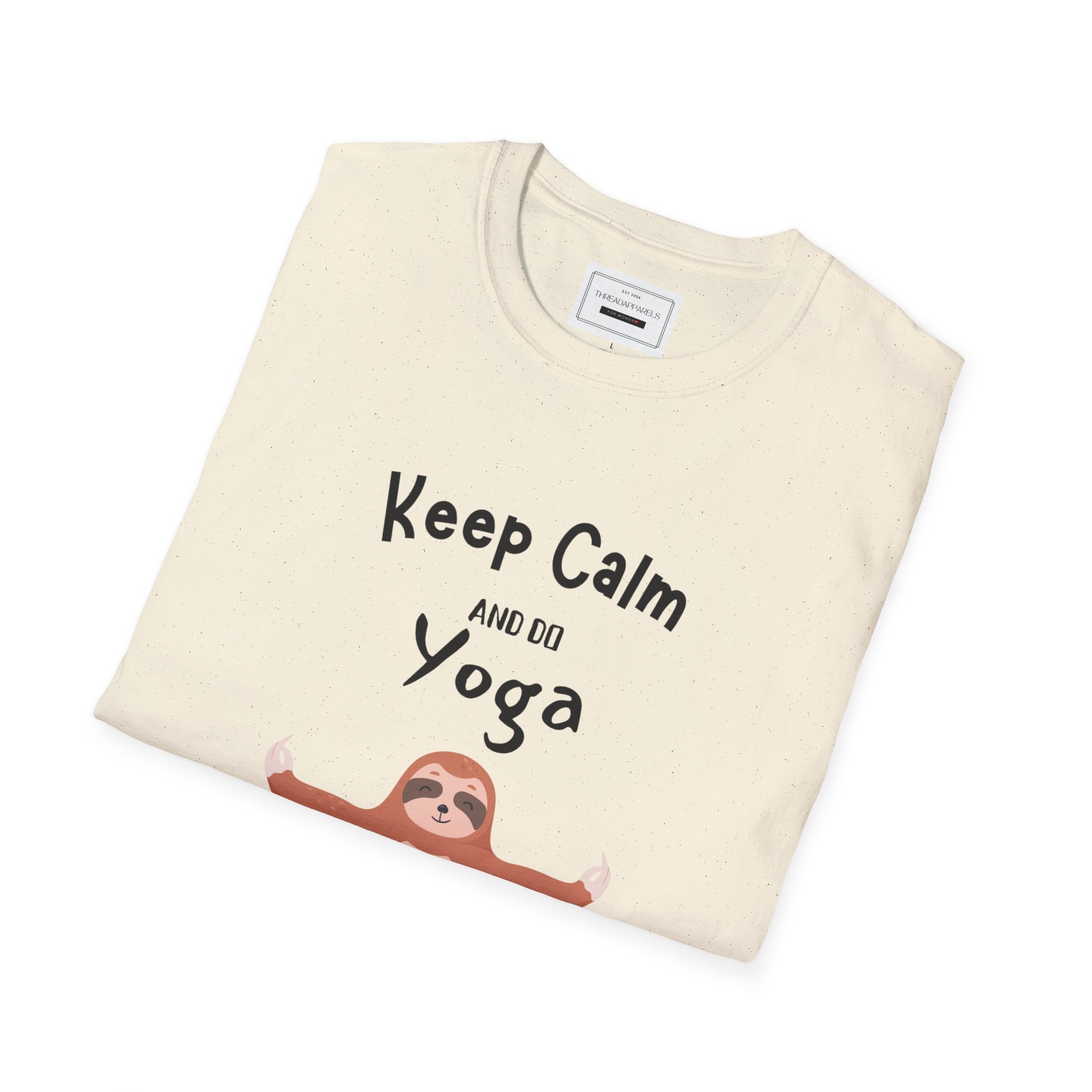 Keep Calm and Do Yoga Sloth T-Shirt