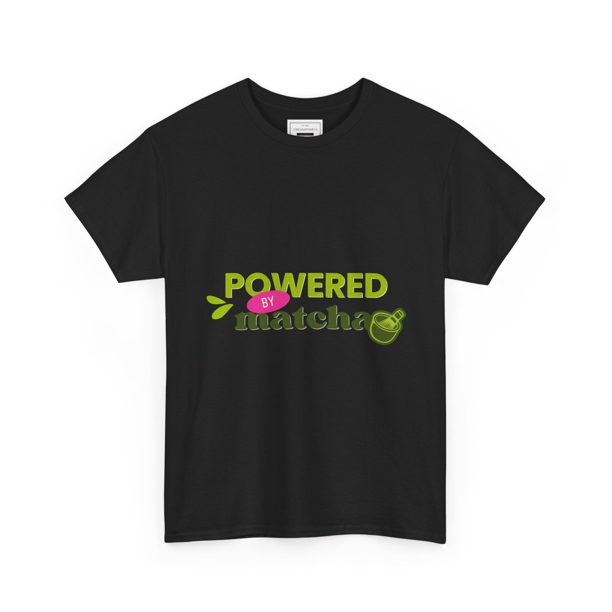 Powered by Matcha T-Shirt — Matcha Lover Tee