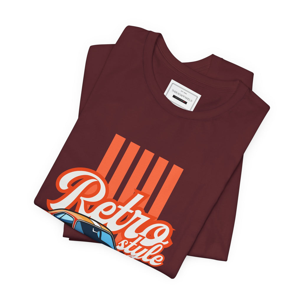 Retro Style Muscle Car Tee — Vintage Classic Car Graphic T-Shirt