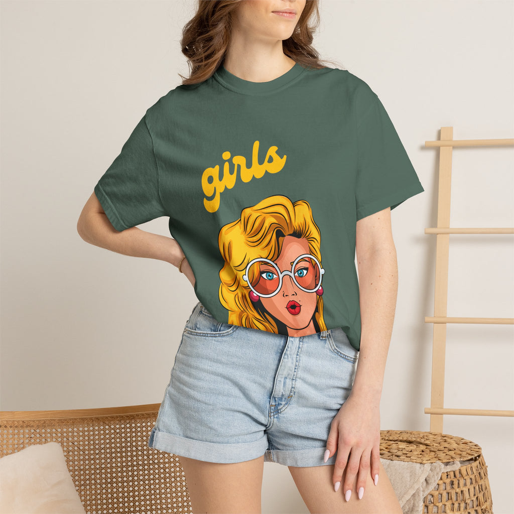 Retro Pop Art "Girls" - Graphic T-Shirt