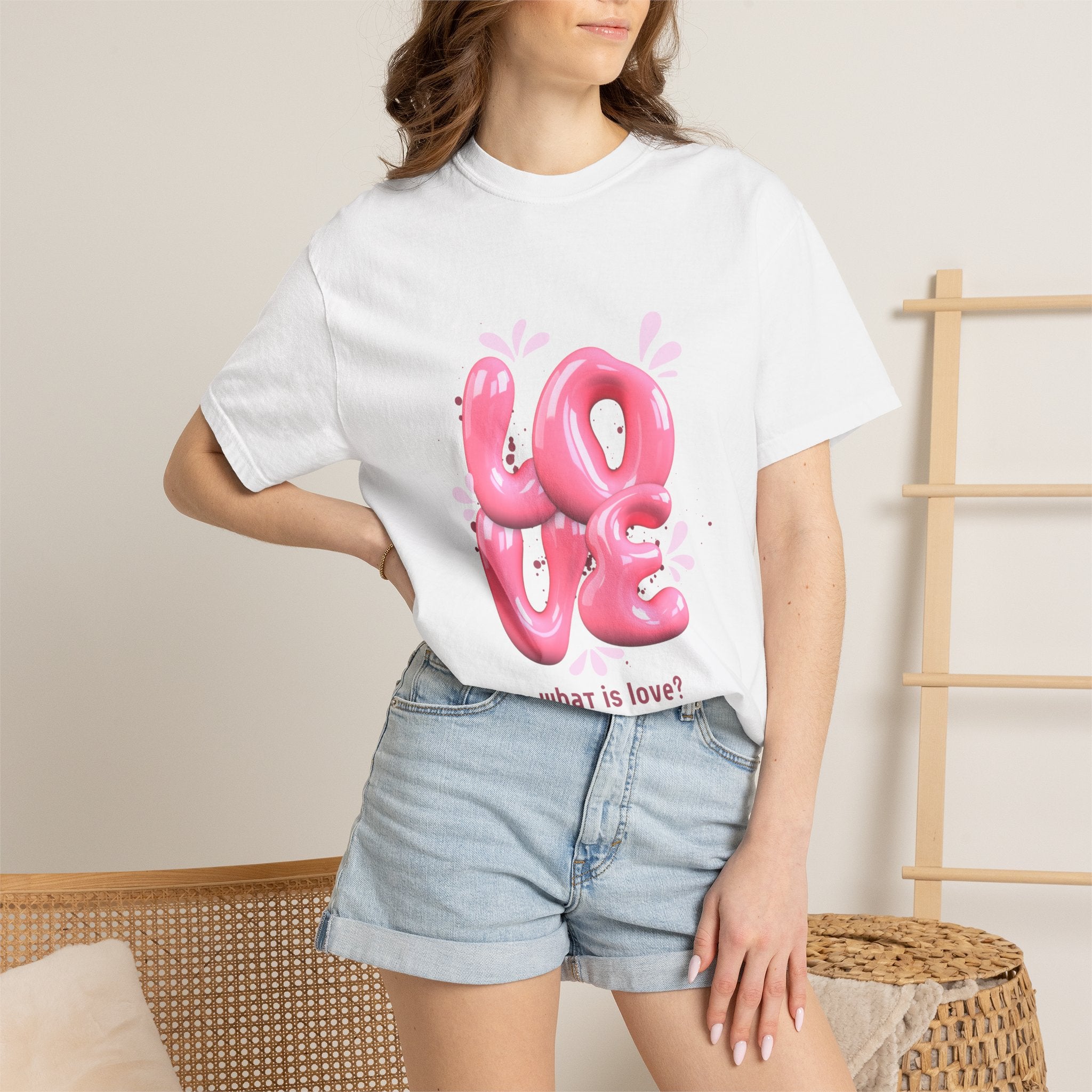Love Balloon — “what is love?” - Graphic T-Shirt