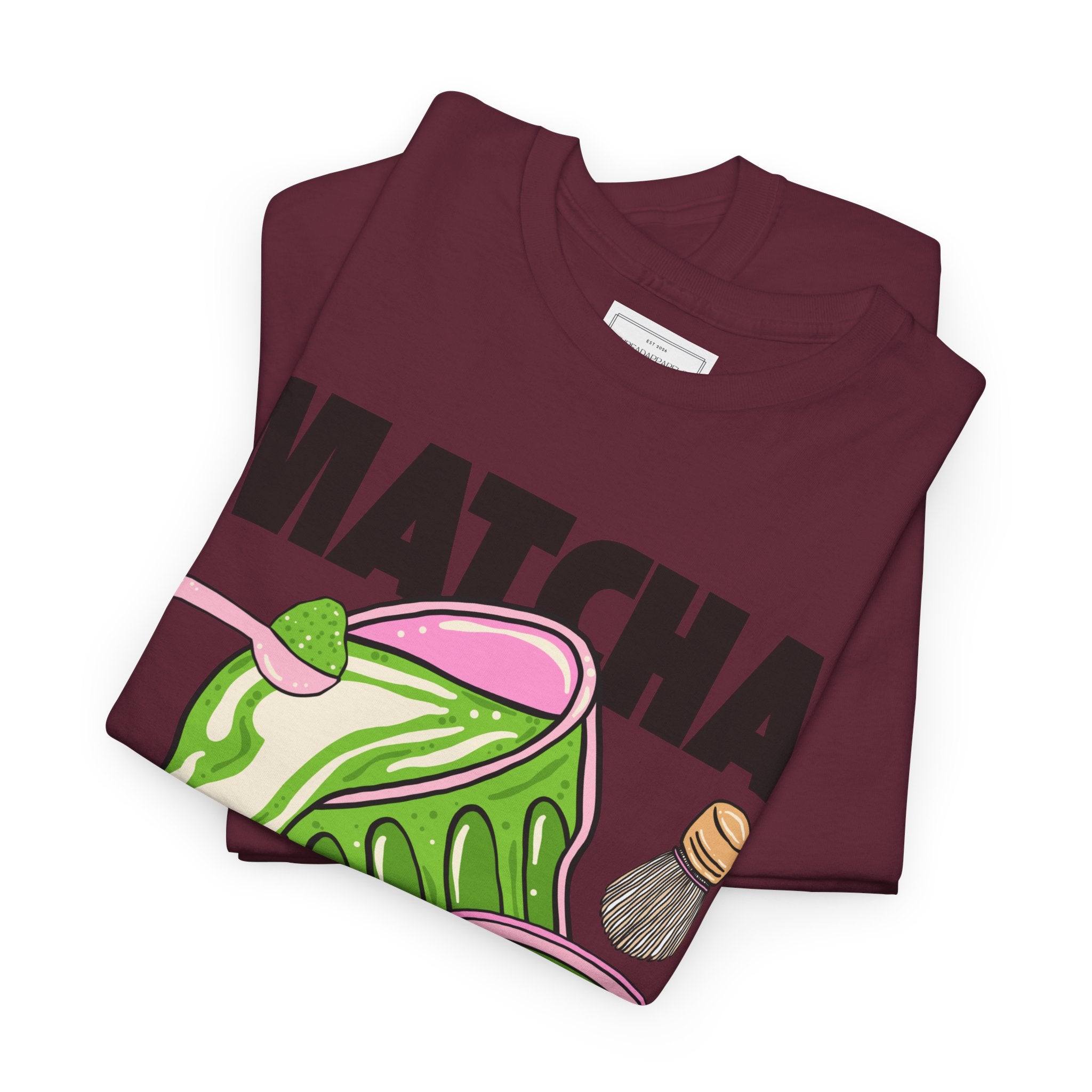 Matcha Lovers T-Shirt — Cute Matcha Tea Graphic Tee for Tea Enthusiasts