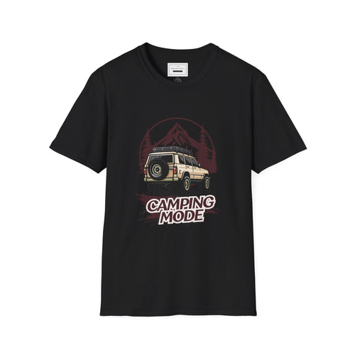 Camping Mode T-Shirt — Vintage Off-Road Camper Tee