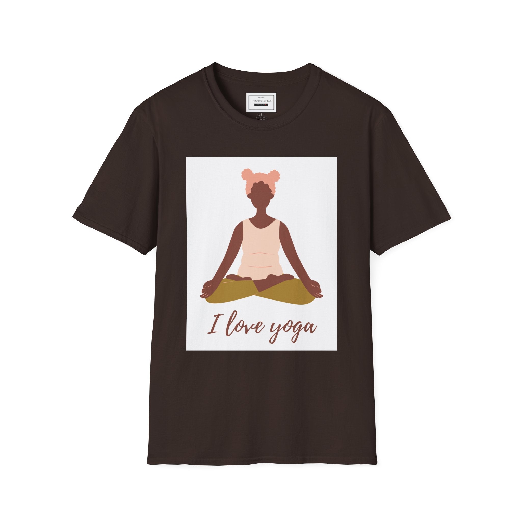 Yoga Tee — I Love Yoga Graphic T-Shirt