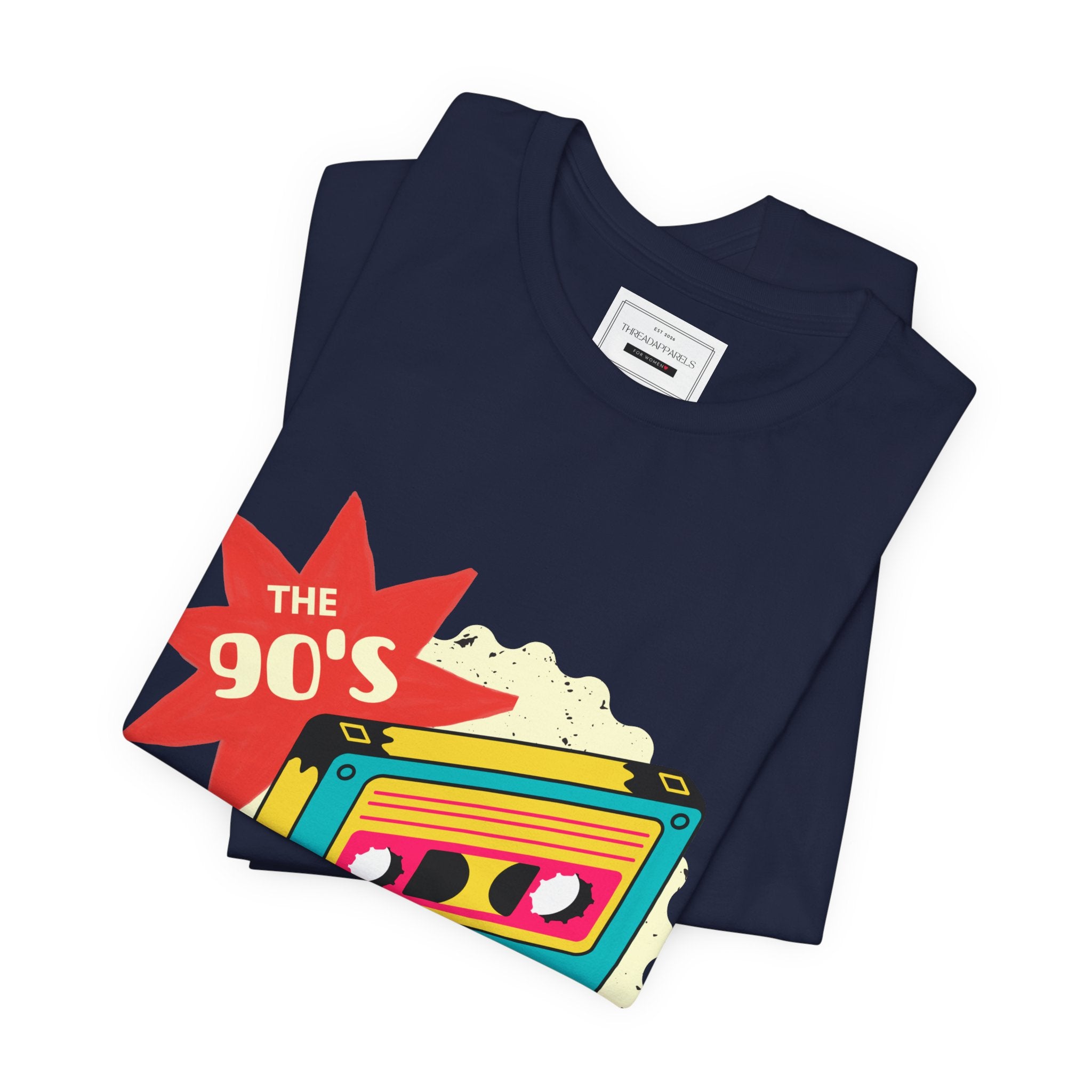 90s Cassette Tape Tee — Retro Vintage Mixtape T-Shirt