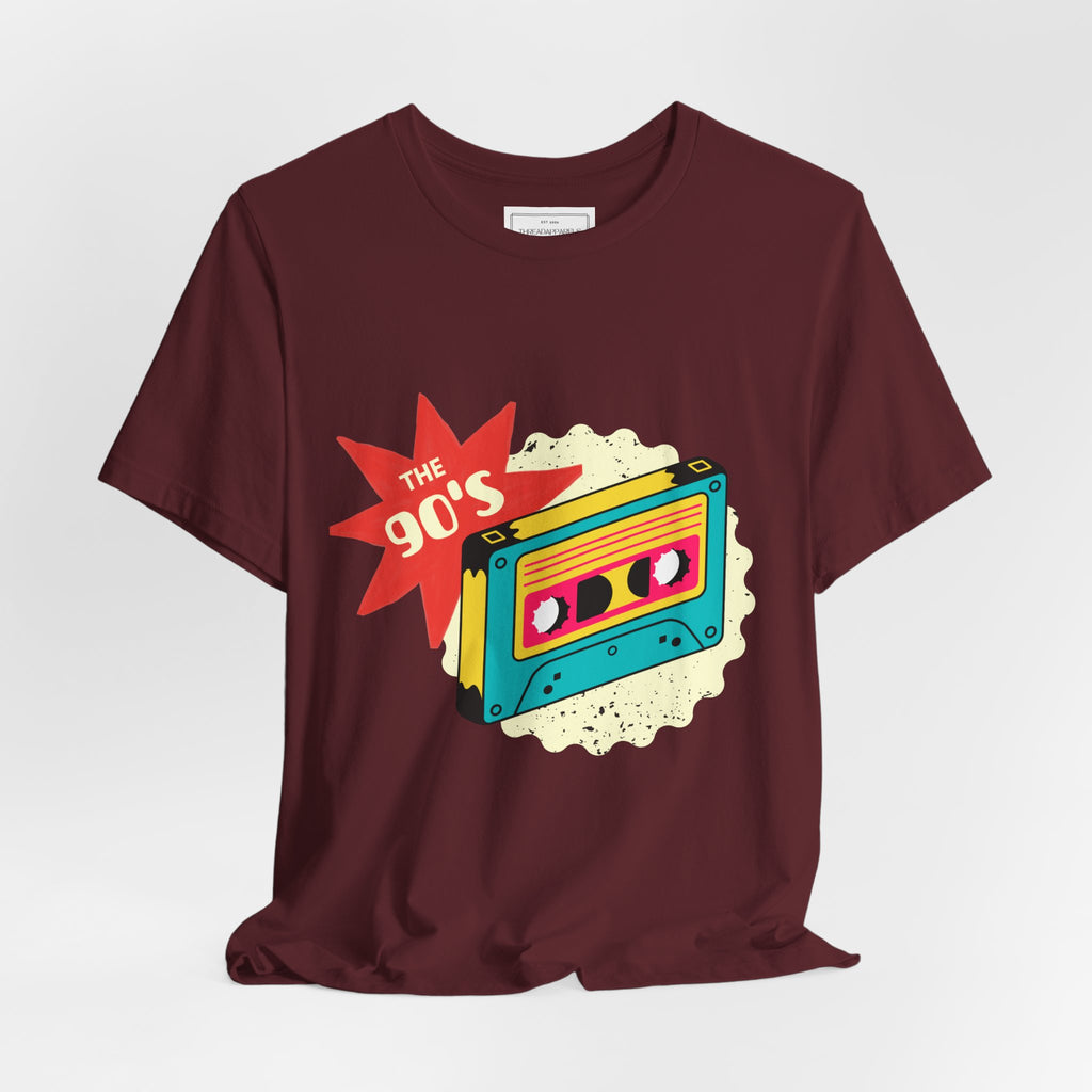90s Cassette Tape Tee — Retro Vintage Mixtape T-Shirt