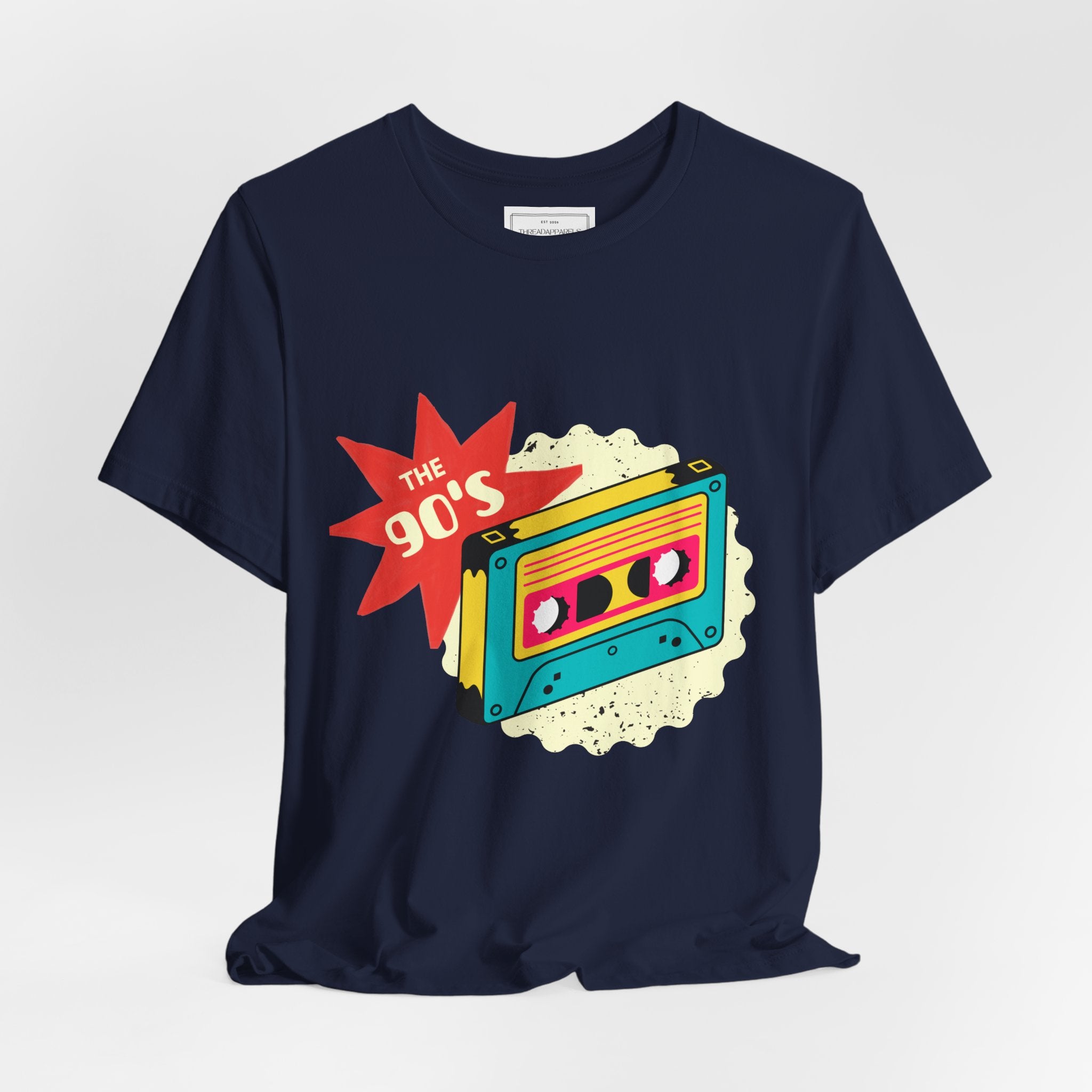 90s Cassette Tape Tee — Retro Vintage Mixtape T-Shirt