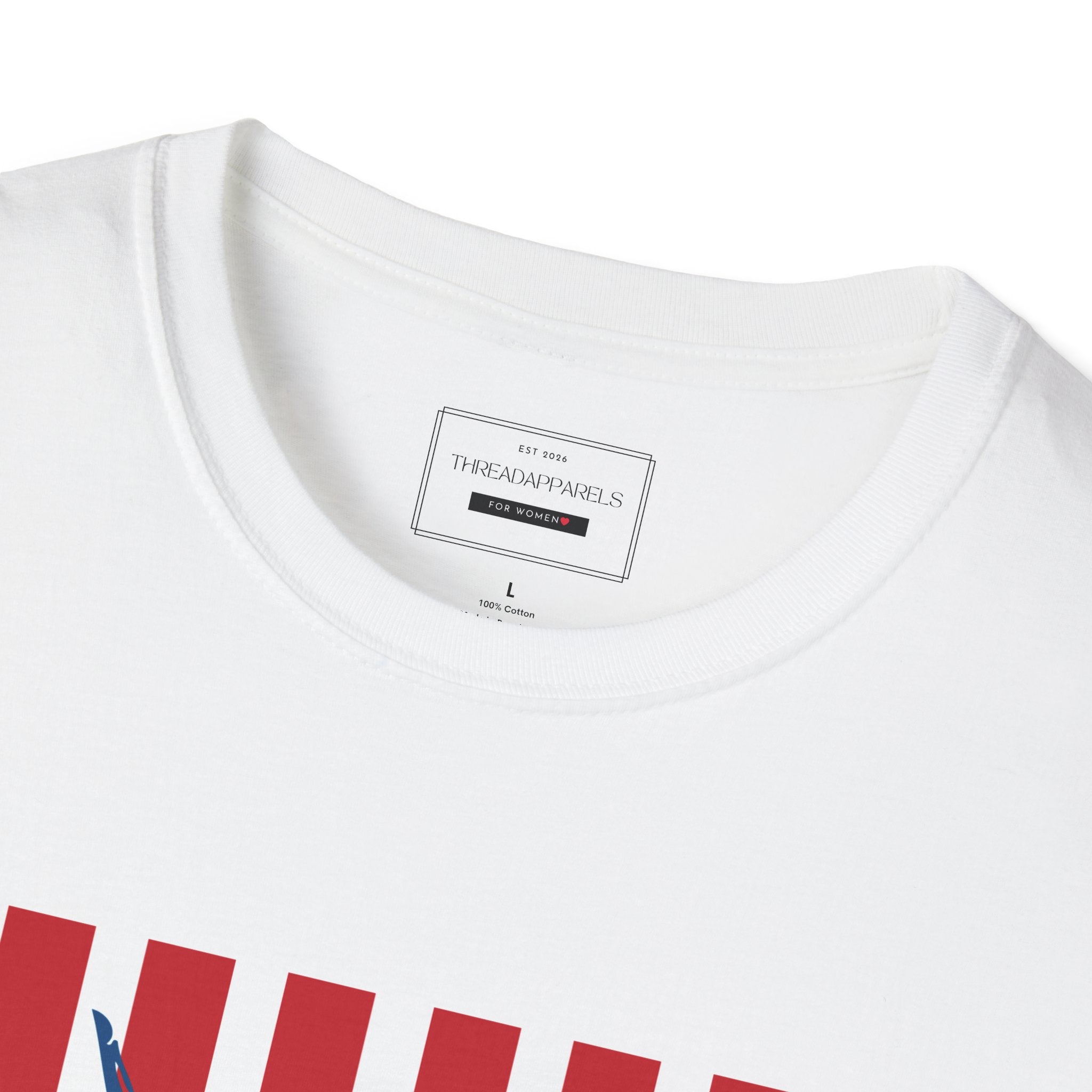 Liberty Statue Tee — Retro American Flag Stars Graphic T-Shirt