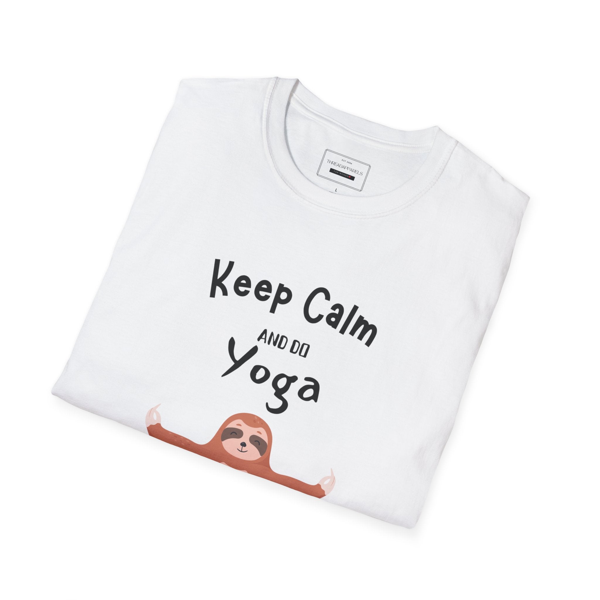 Keep Calm and Do Yoga Sloth T-Shirt