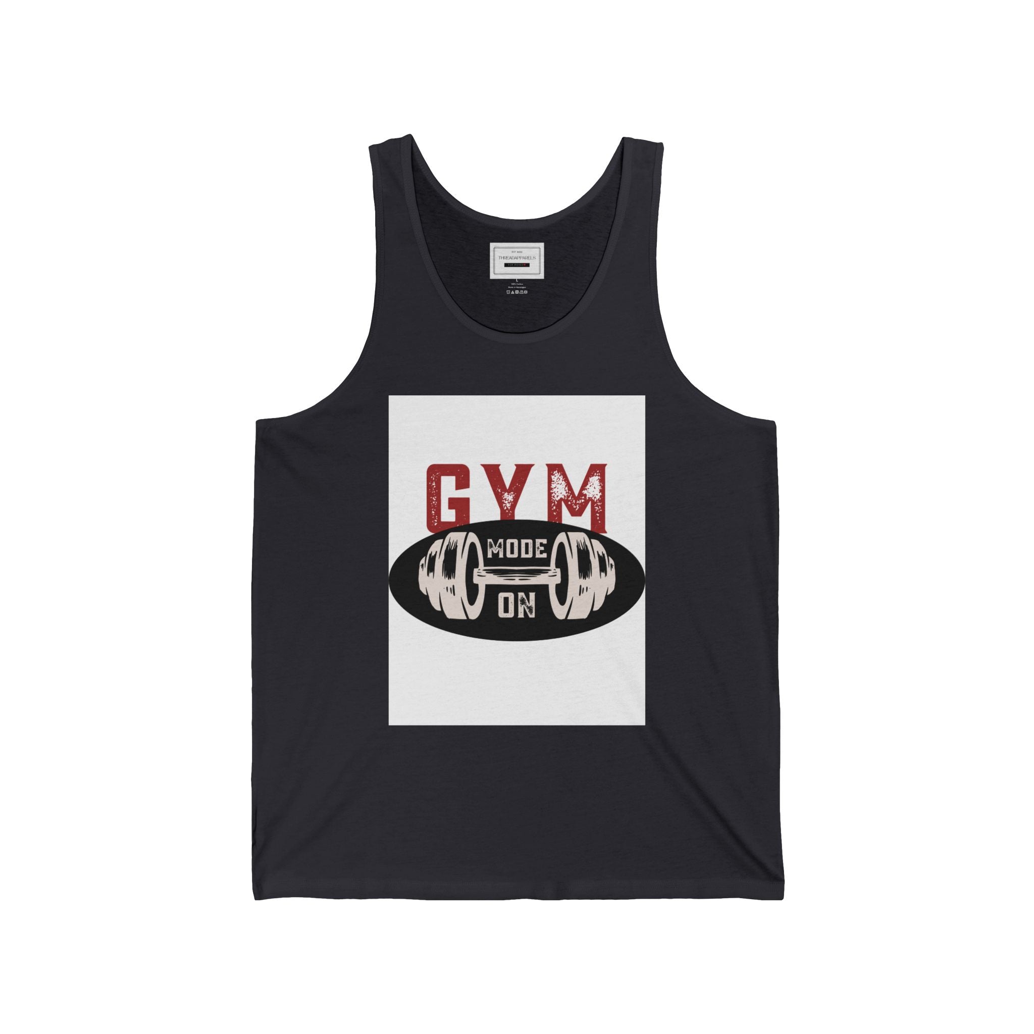 Gym Mode On Tank Top — Workout Fitness Tank for Weightlifters