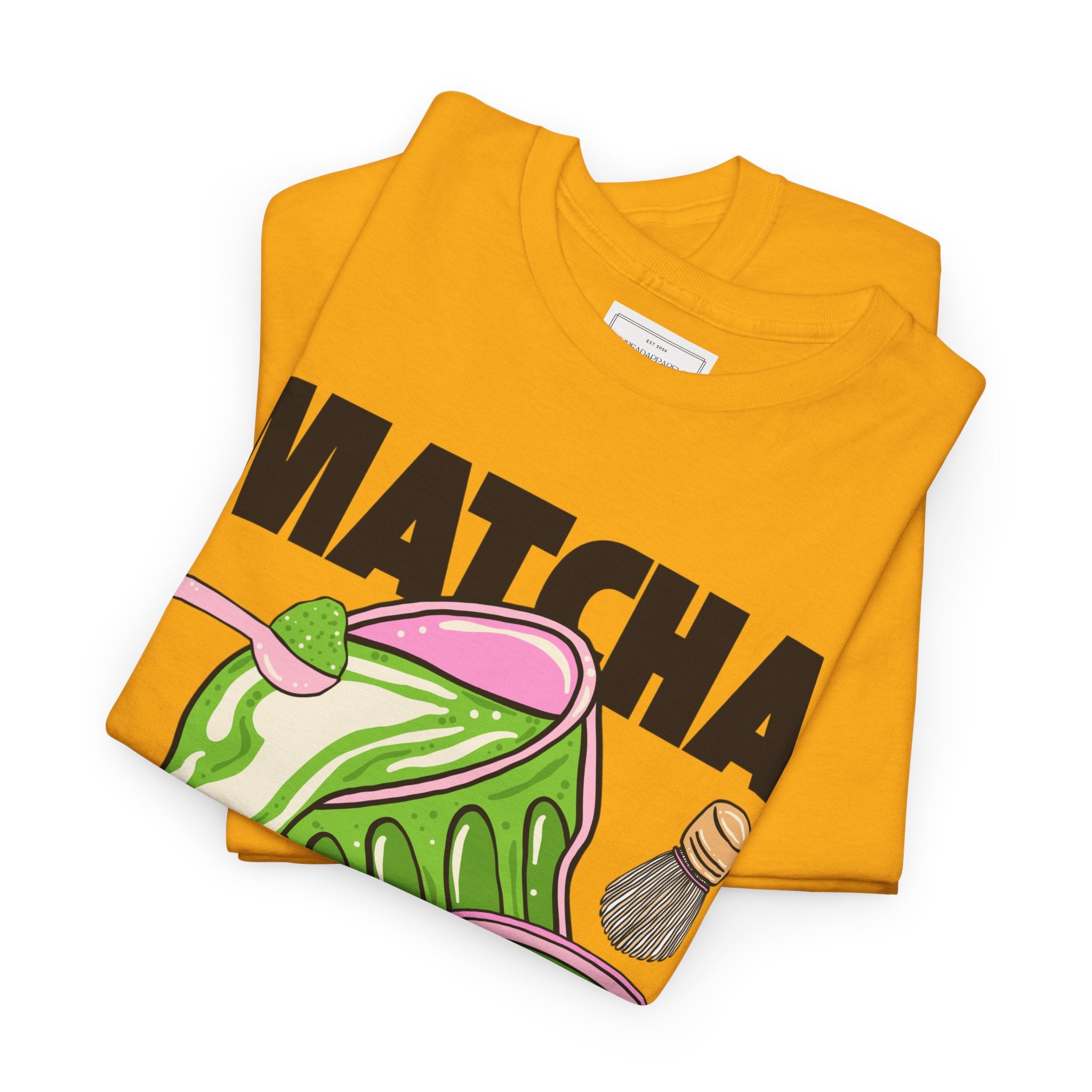 Matcha Lovers T-Shirt — Cute Matcha Tea Graphic Tee for Tea Enthusiasts
