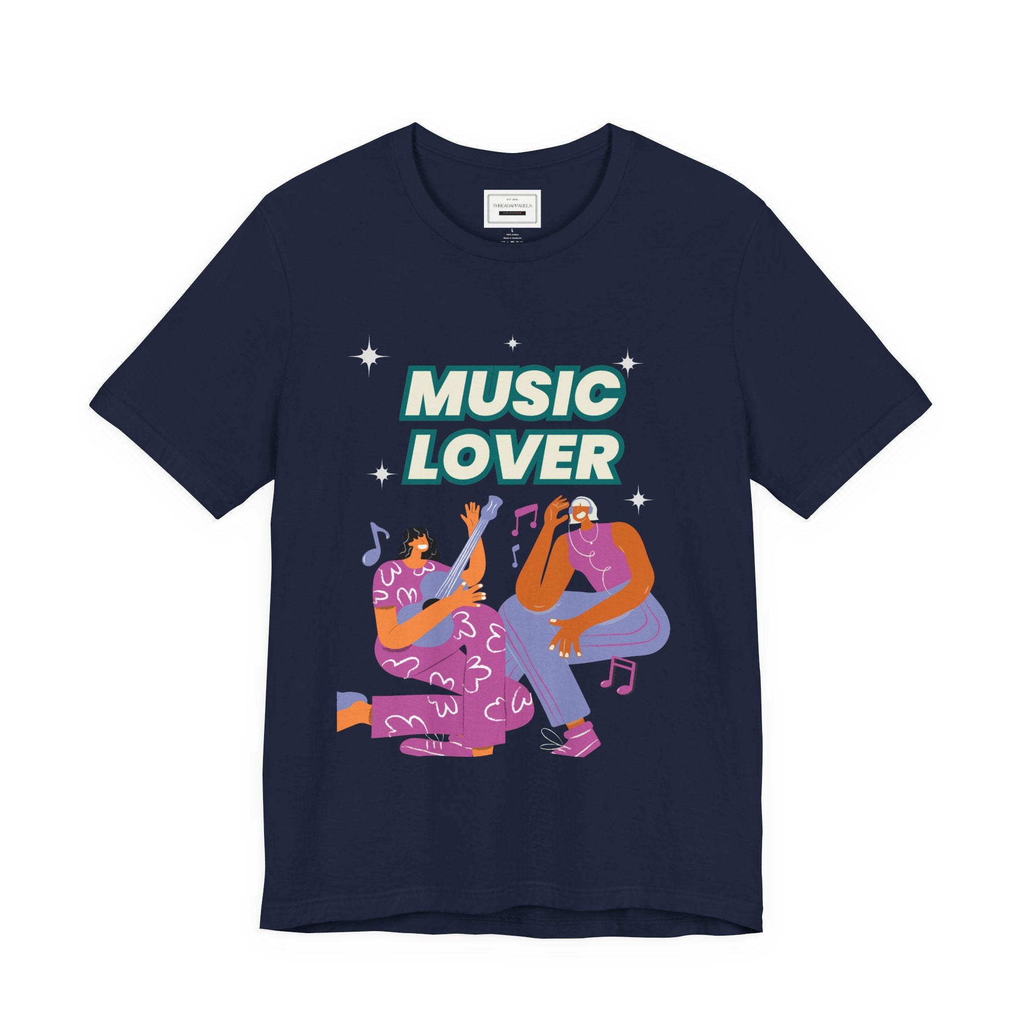 Music Lover T‑Shirt — Graphic Tee for Musicians & Concert Fans